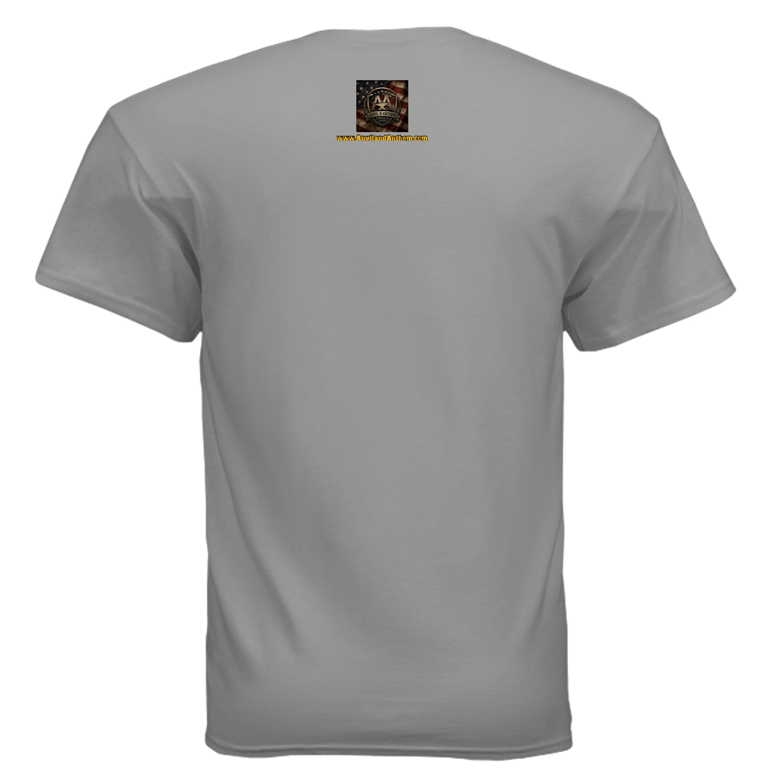 Veteran Made Tee – Warning Sign “Doesn’t Follow Directions” Humor Shirt Anvil and Anthem }