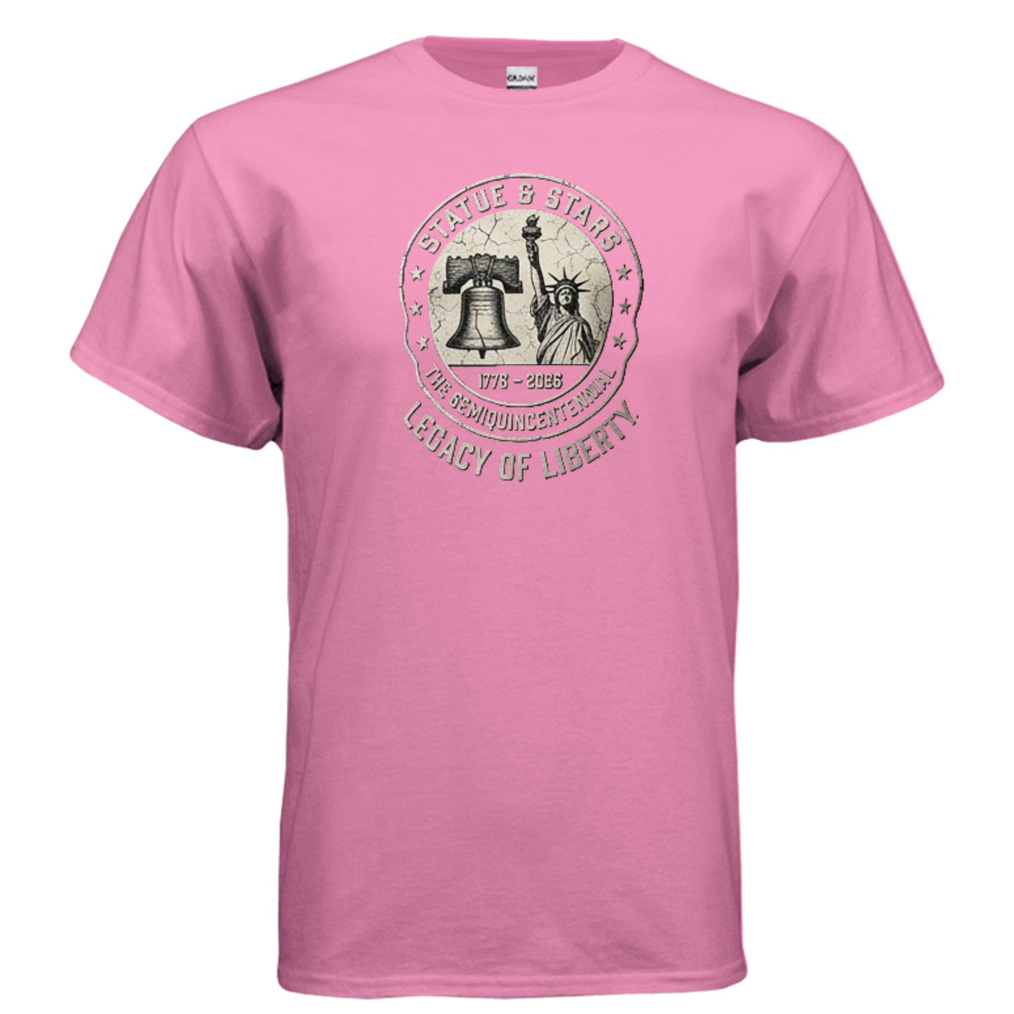 Legacy of Liberty Tee – Statue & Liberty Bell “Stars & History” Shirt {{ product_type }Anvil and Anthem }