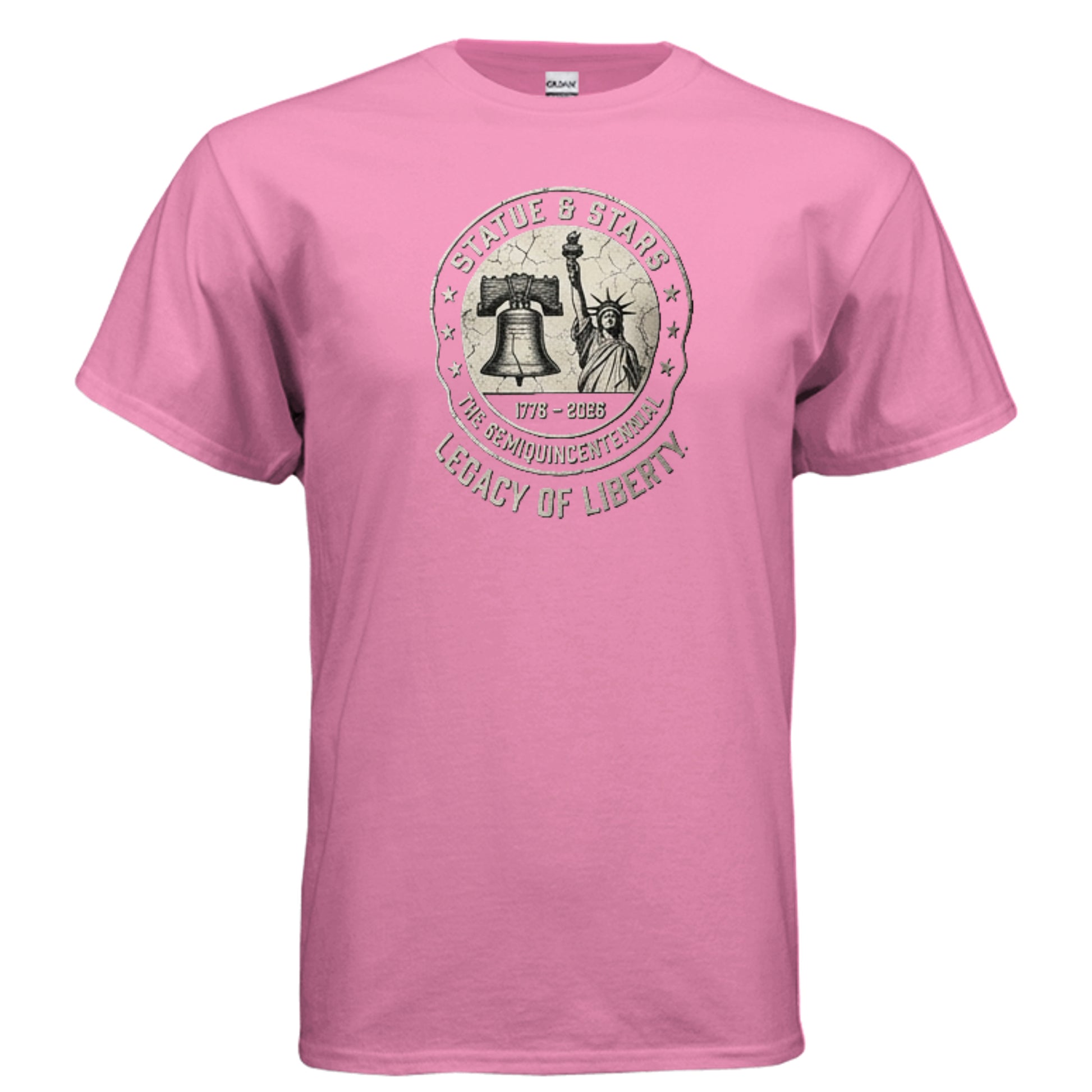 Legacy of Liberty Tee – Statue & Liberty Bell “Stars & History” Shirt {{ product_type }Anvil and Anthem }
