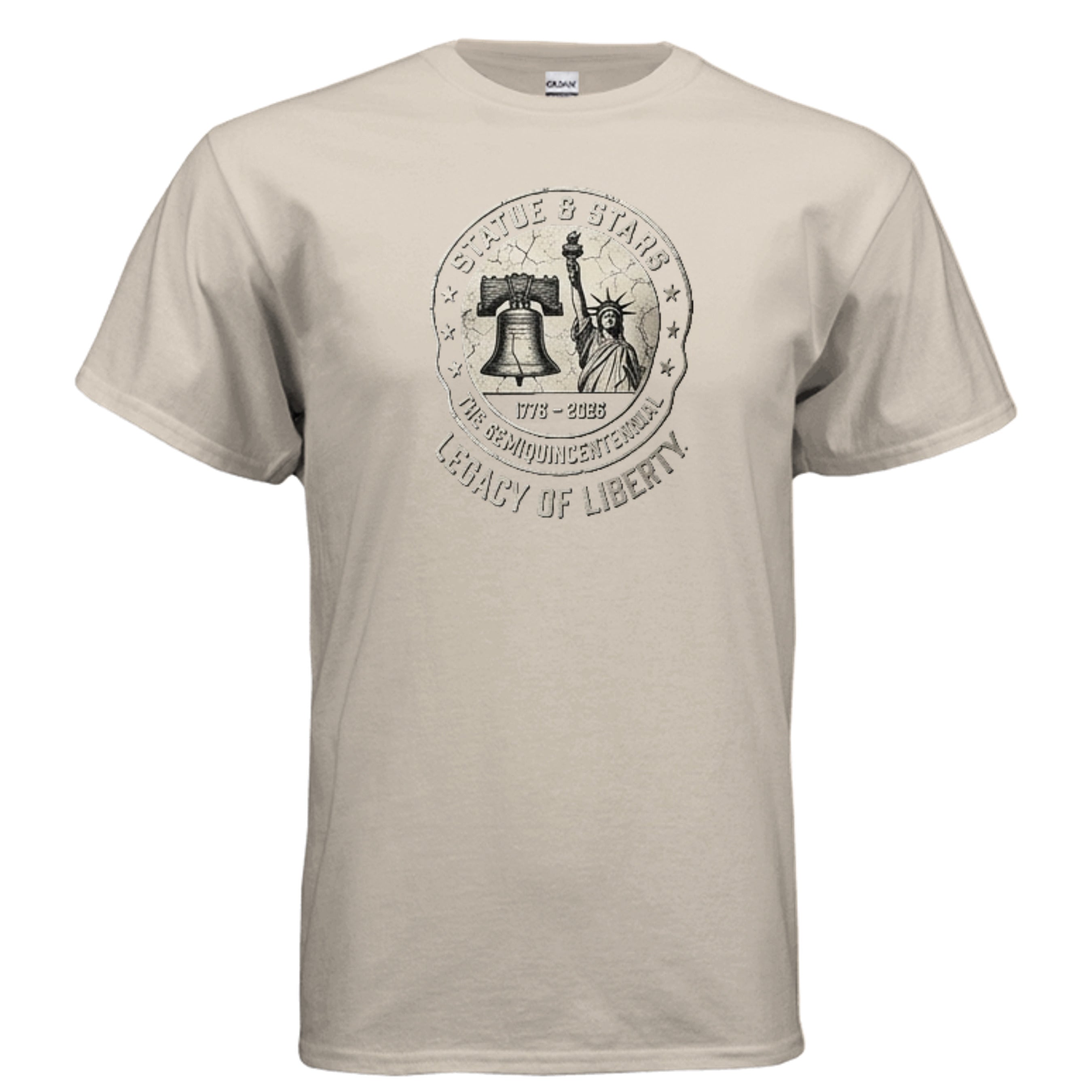 Legacy of Liberty Tee – Statue & Liberty Bell “Stars & History” Shirt Anvil and Anthem }