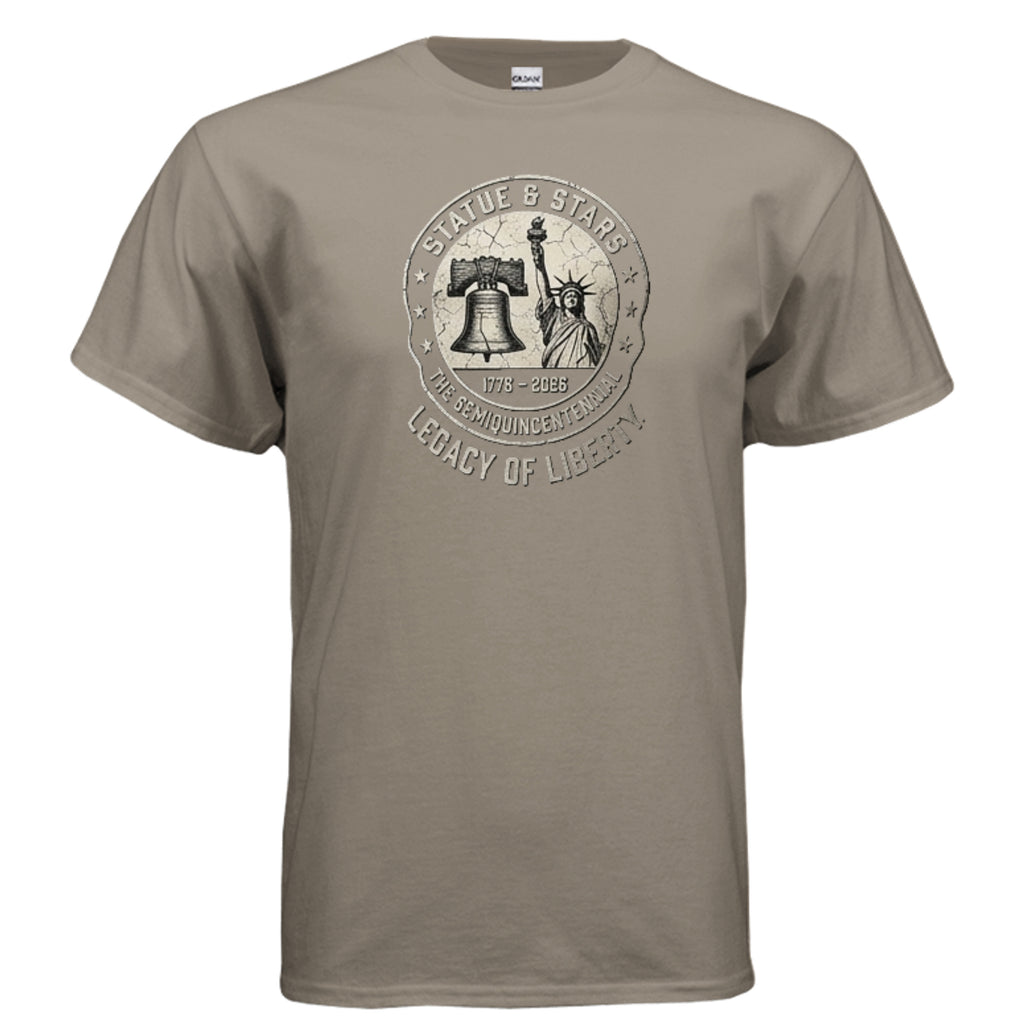Legacy of Liberty Tee – Statue & Liberty Bell “Stars & History” Shirt Anvil and Anthem }