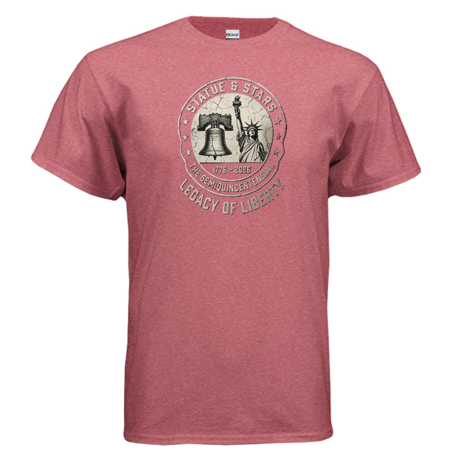 Legacy of Liberty Tee – Statue & Liberty Bell “Stars & History” Shirt {{ product_type }Anvil and Anthem }