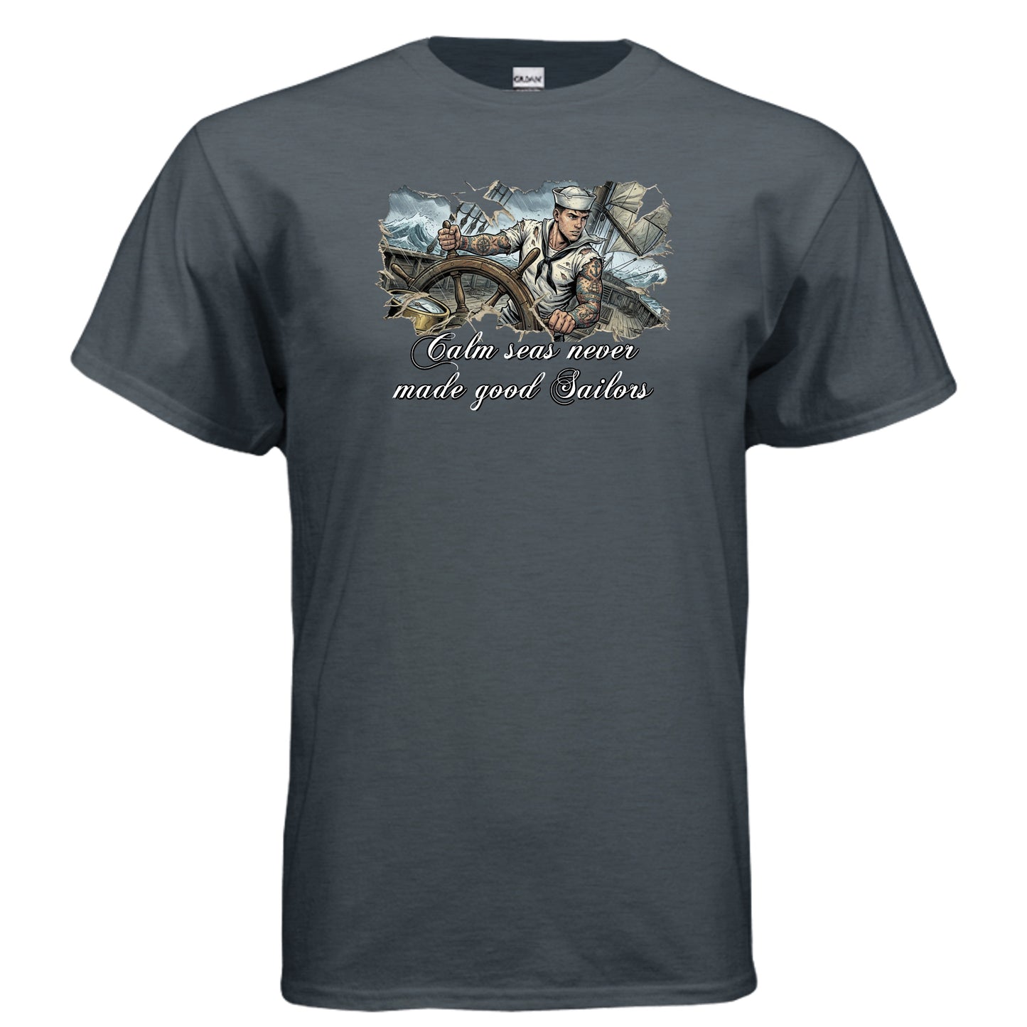 Good Sailors Are Made in Storms Vintage Shirt {{ product_type }Anvil and Anthem }