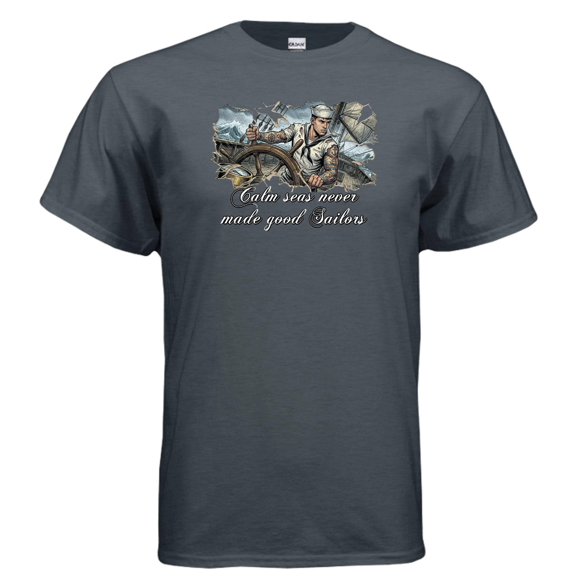 Good Sailors Are Made in Storms Vintage Shirt {{ product_type }Anvil and Anthem }