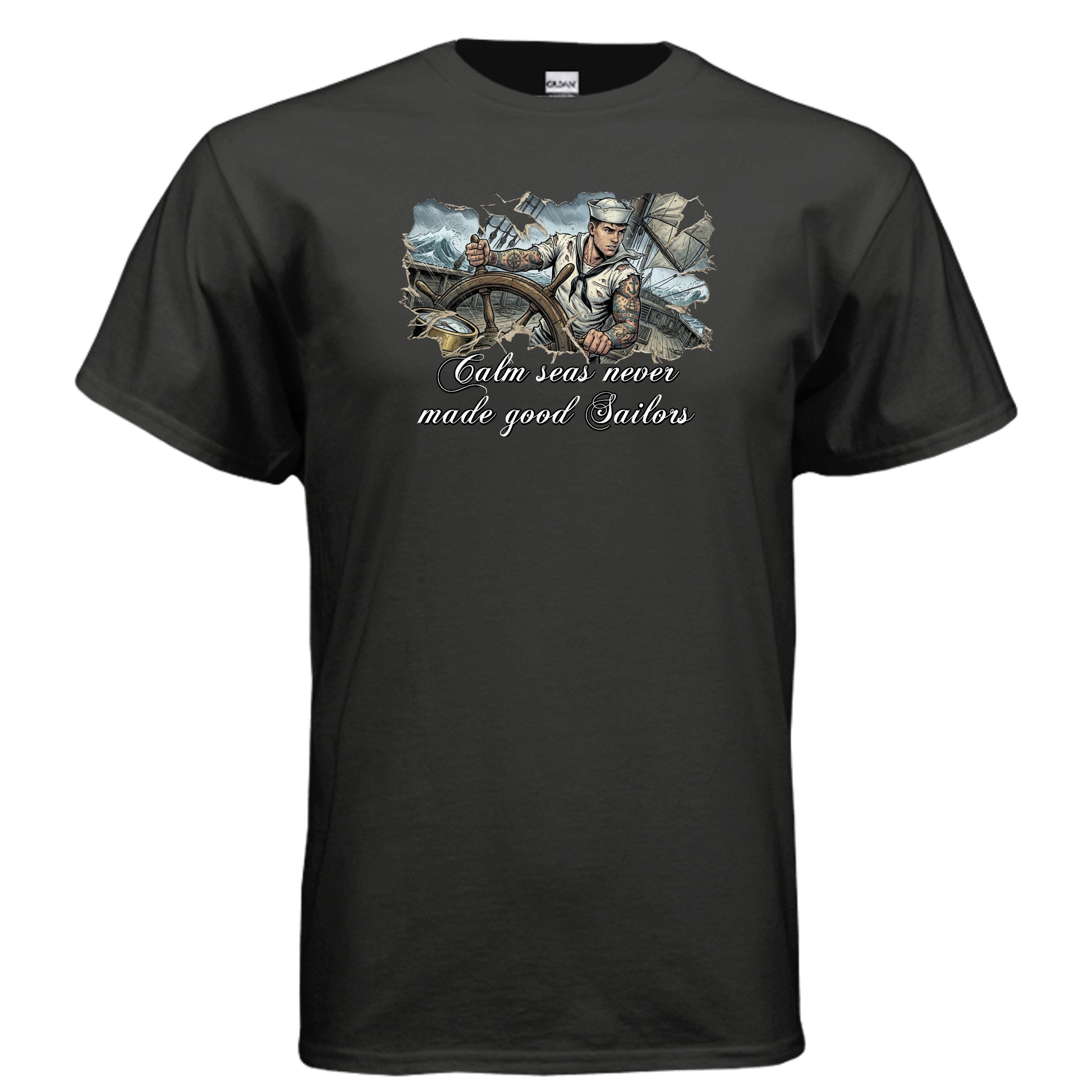Good Sailors Are Made in Storms Vintage Shirt {{ product_type }Anvil and Anthem }