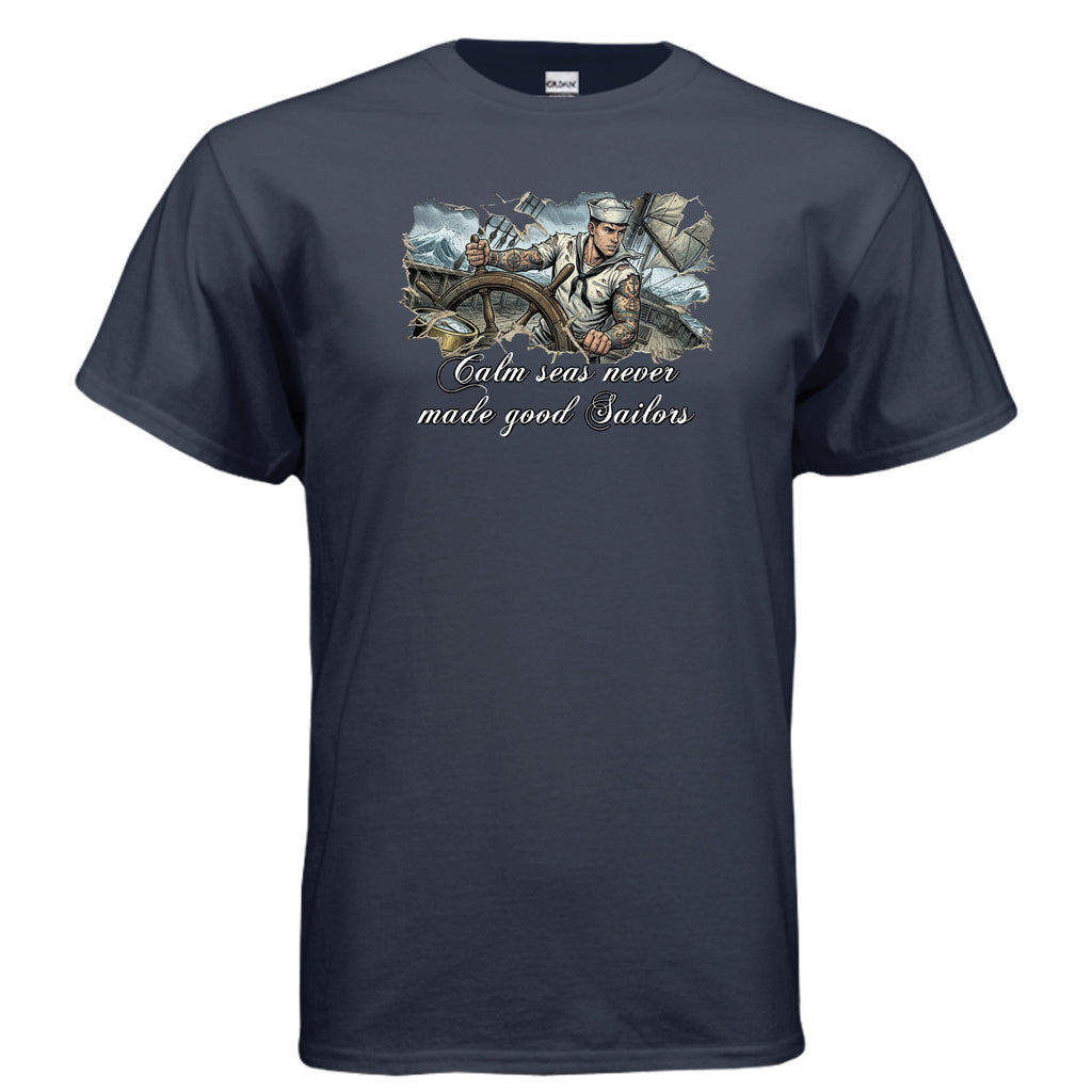Good Sailors Are Made in Storms Vintage Shirt Anvil and Anthem }