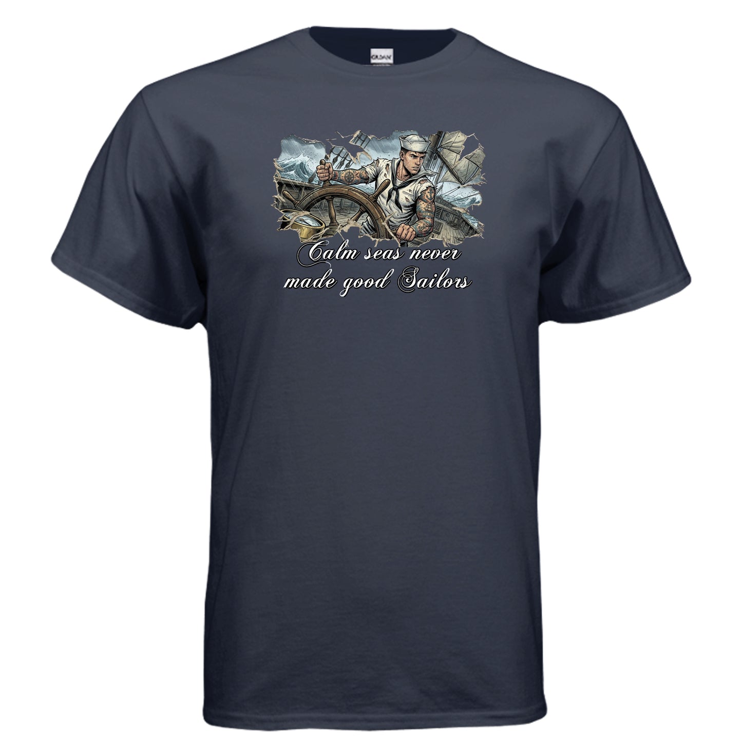 Good Sailors Are Made in Storms Vintage Shirt {{ product_type }Anvil and Anthem }