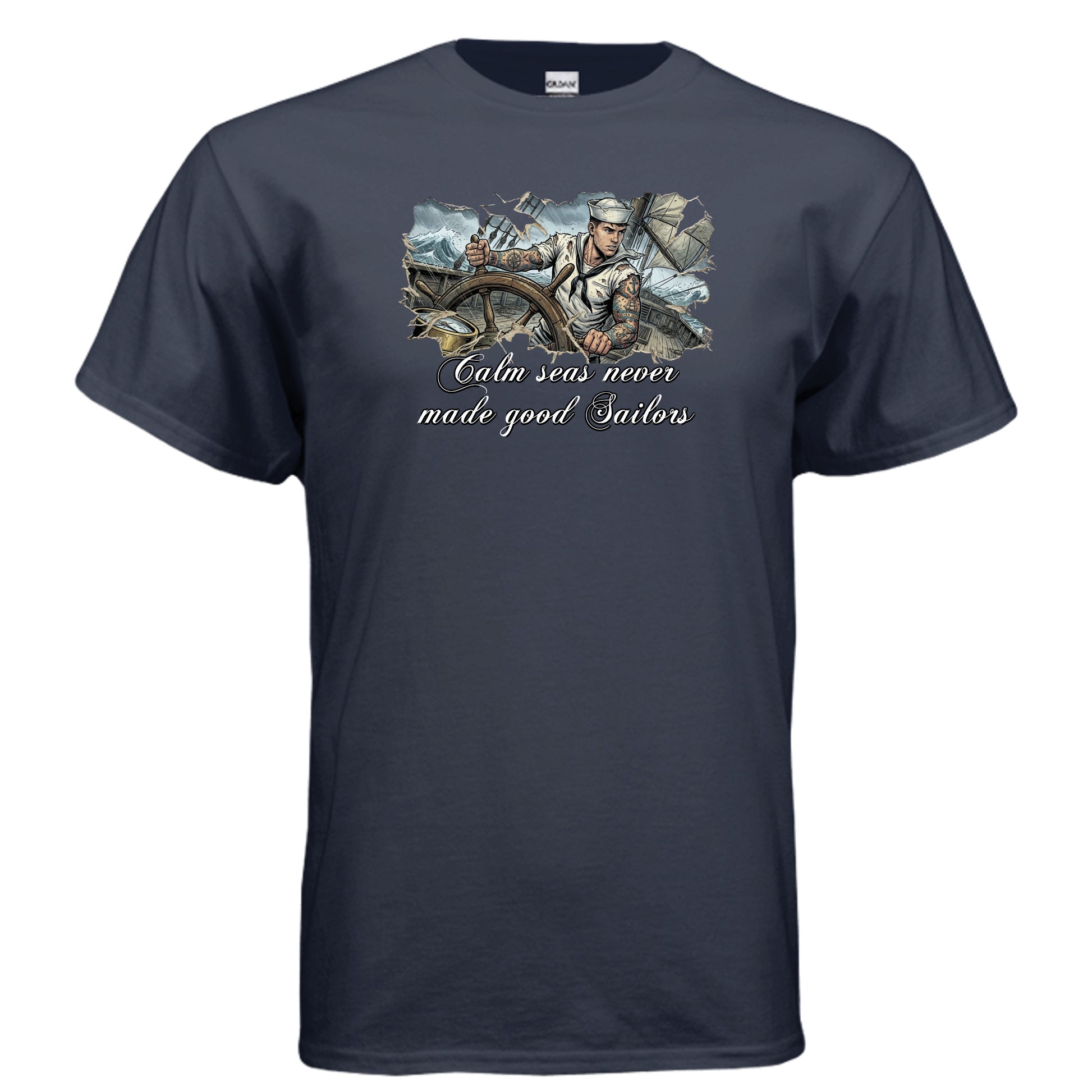 Good Sailors Are Made in Storms Vintage Shirt {{ product_type }Anvil and Anthem }
