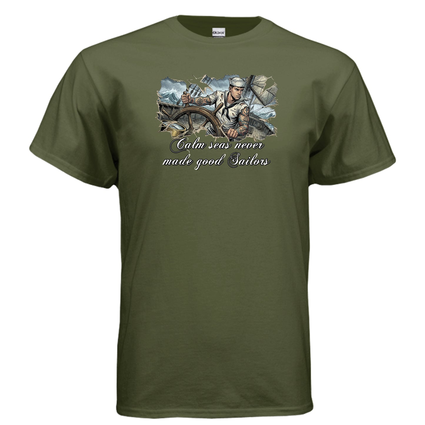Good Sailors Are Made in Storms Vintage Shirt {{ product_type }Anvil and Anthem }