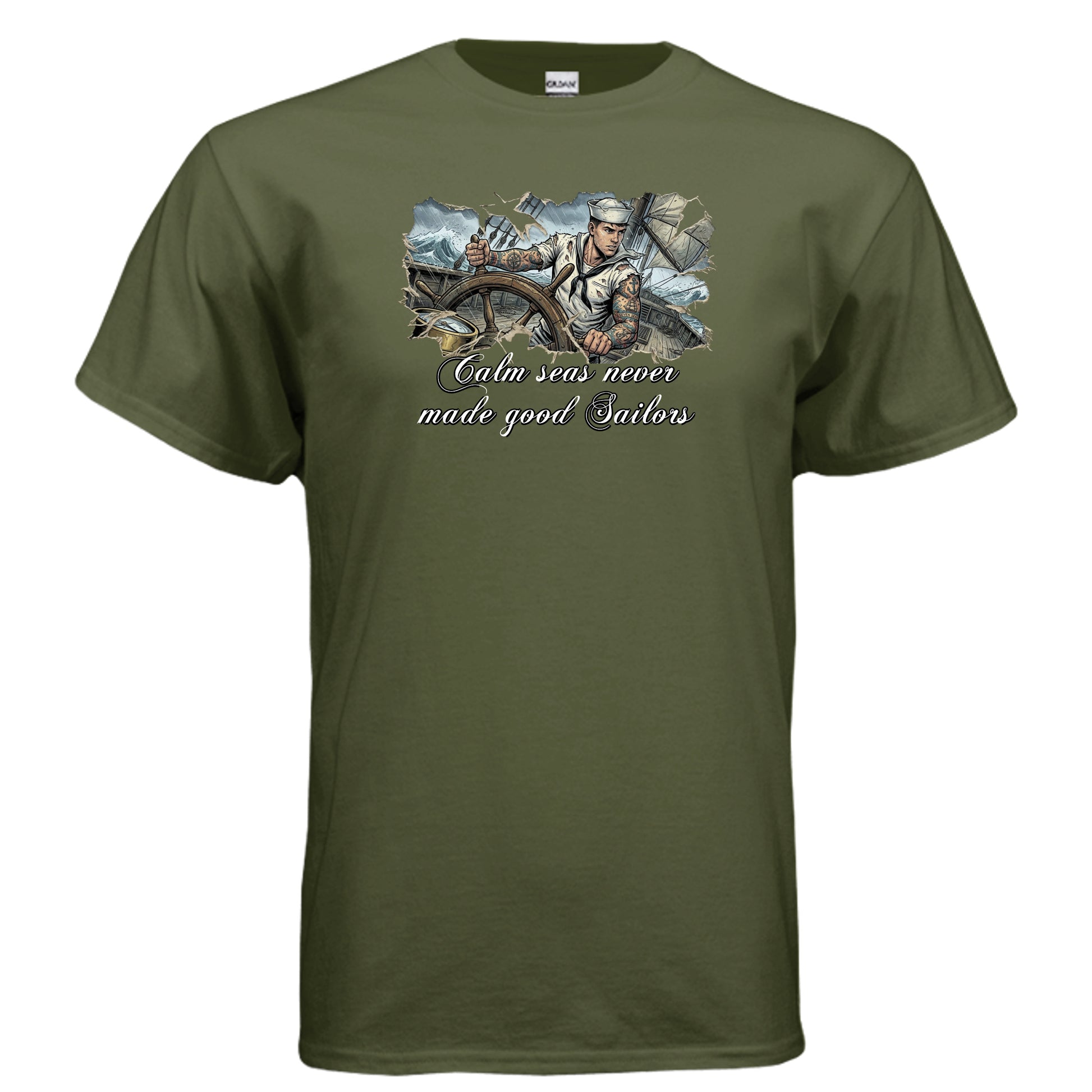 Good Sailors Are Made in Storms Vintage Shirt {{ product_type }Anvil and Anthem }