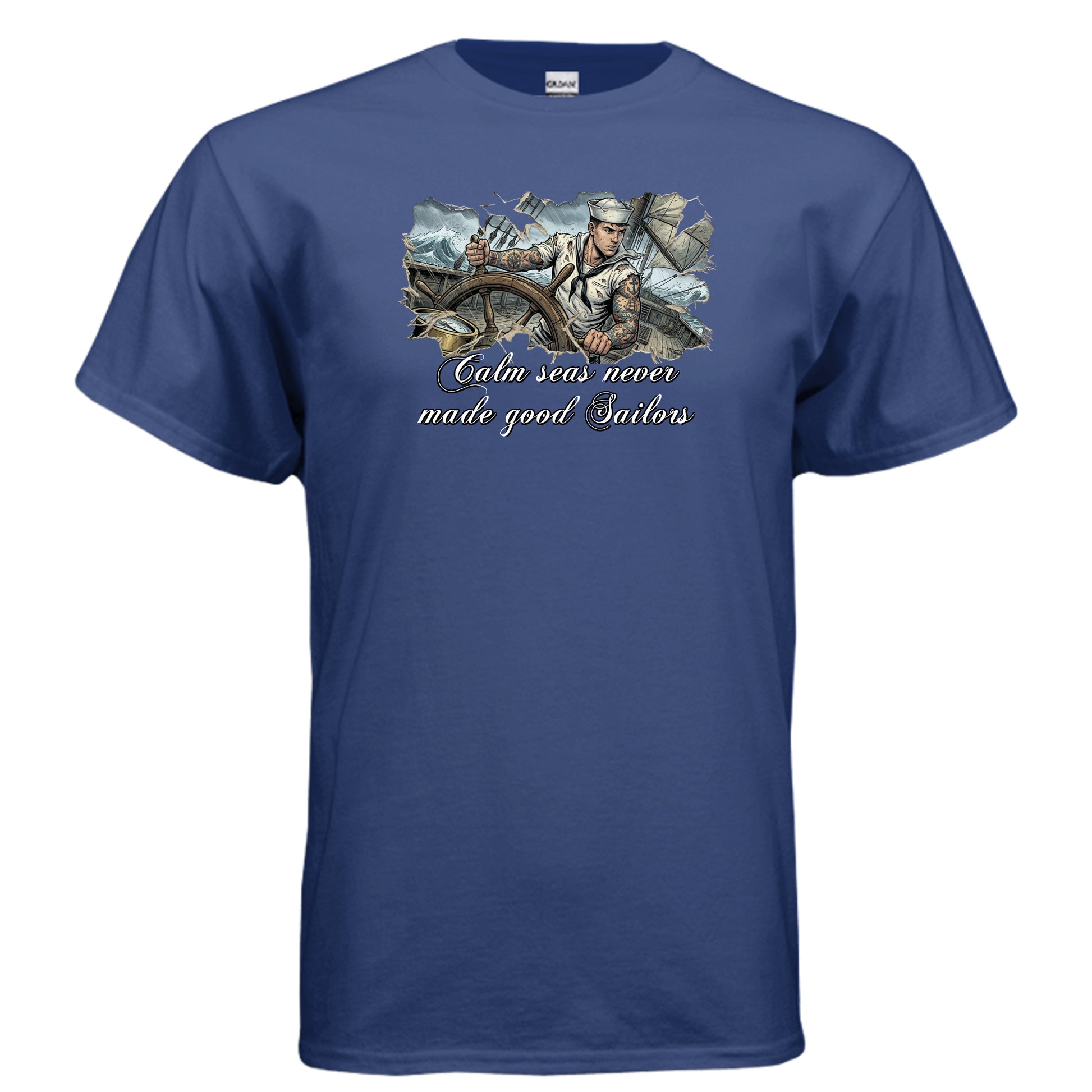 Good Sailors Are Made in Storms Vintage Shirt {{ product_type }Anvil and Anthem }