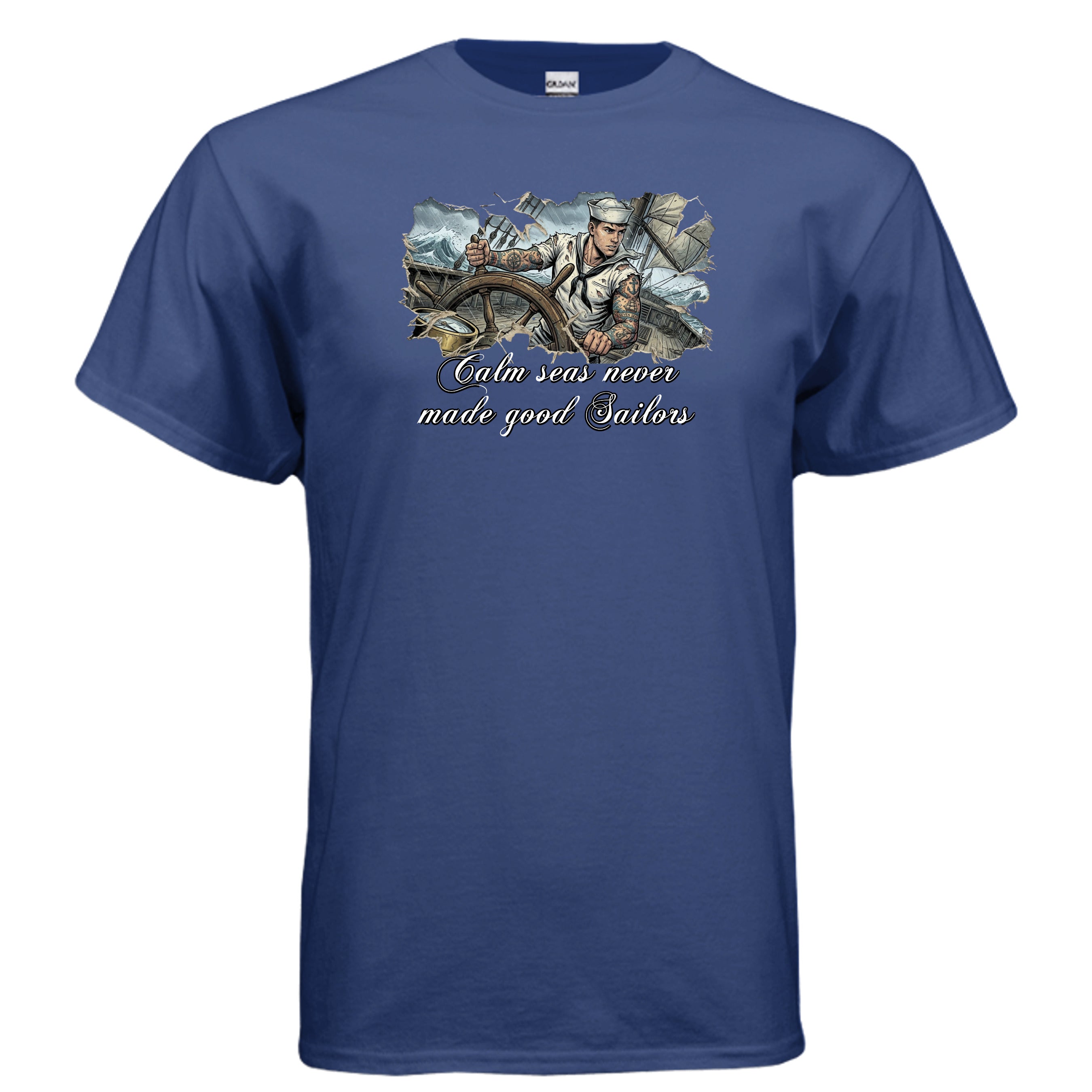 Good Sailors Are Made in Storms Vintage Shirt Anvil and Anthem }