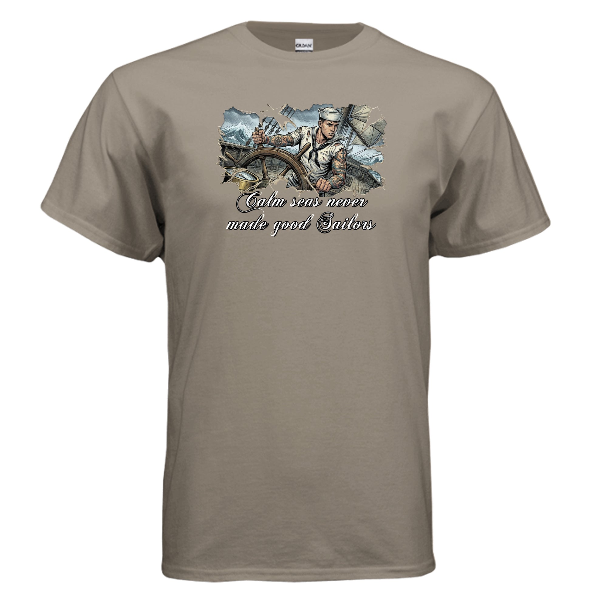 Good Sailors Are Made in Storms Vintage Shirt {{ product_type }Anvil and Anthem }
