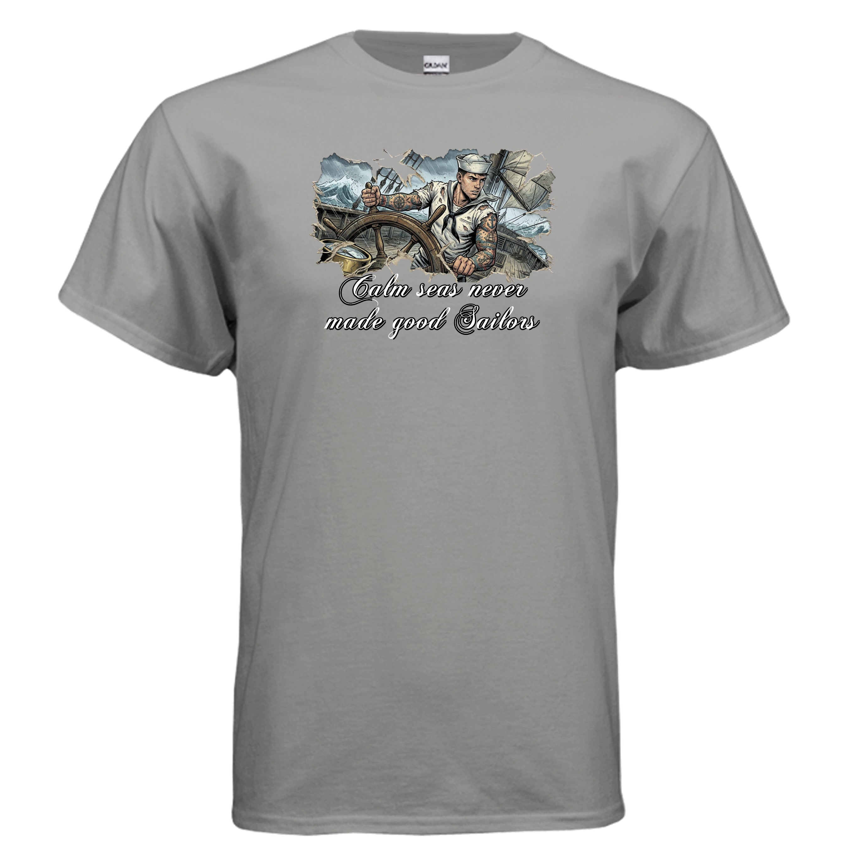Good Sailors Are Made in Storms Vintage Shirt Anvil and Anthem }