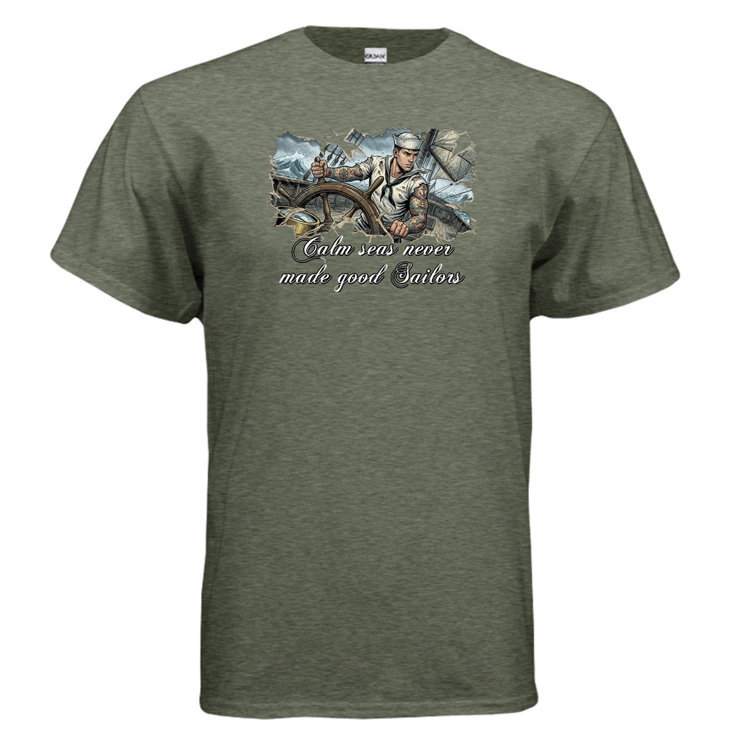 Good Sailors Are Made in Storms Vintage Shirt Anvil and Anthem }
