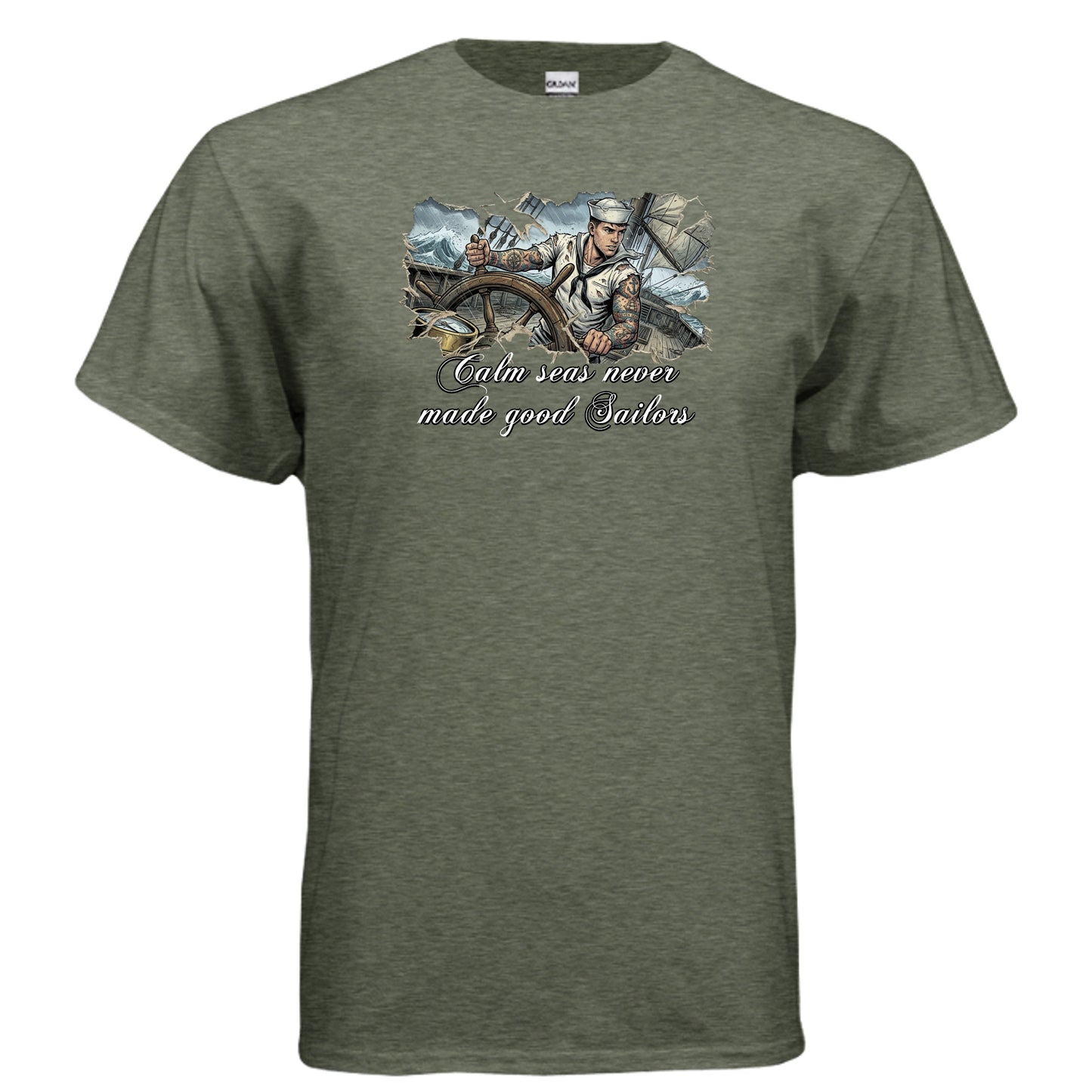 Good Sailors Are Made in Storms Vintage Shirt {{ product_type }Anvil and Anthem }
