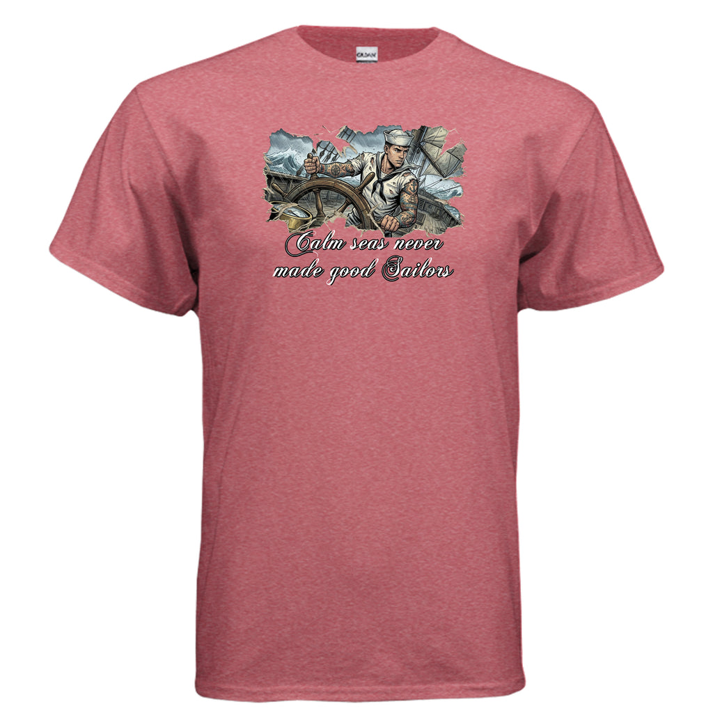 Good Sailors Are Made in Storms Vintage Shirt Anvil and Anthem }