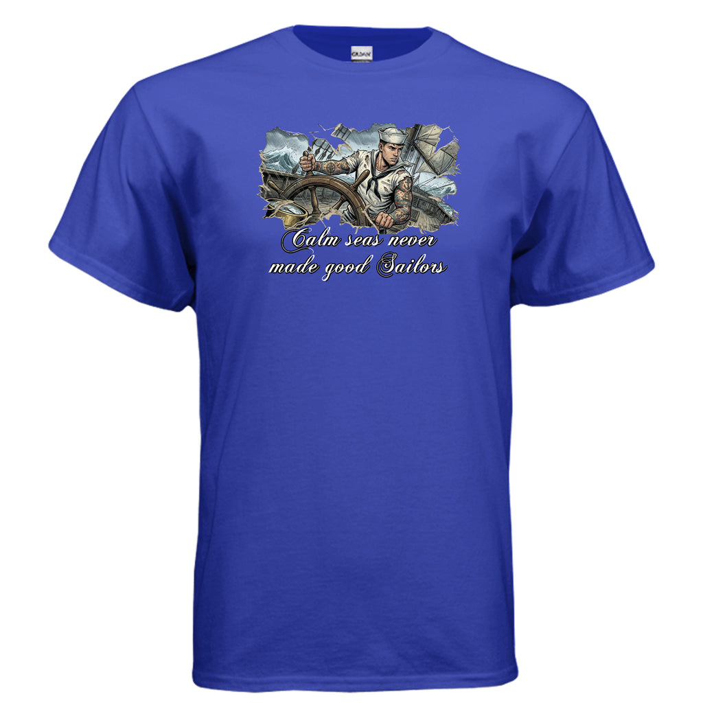 Good Sailors Are Made in Storms Vintage Shirt Anvil and Anthem }