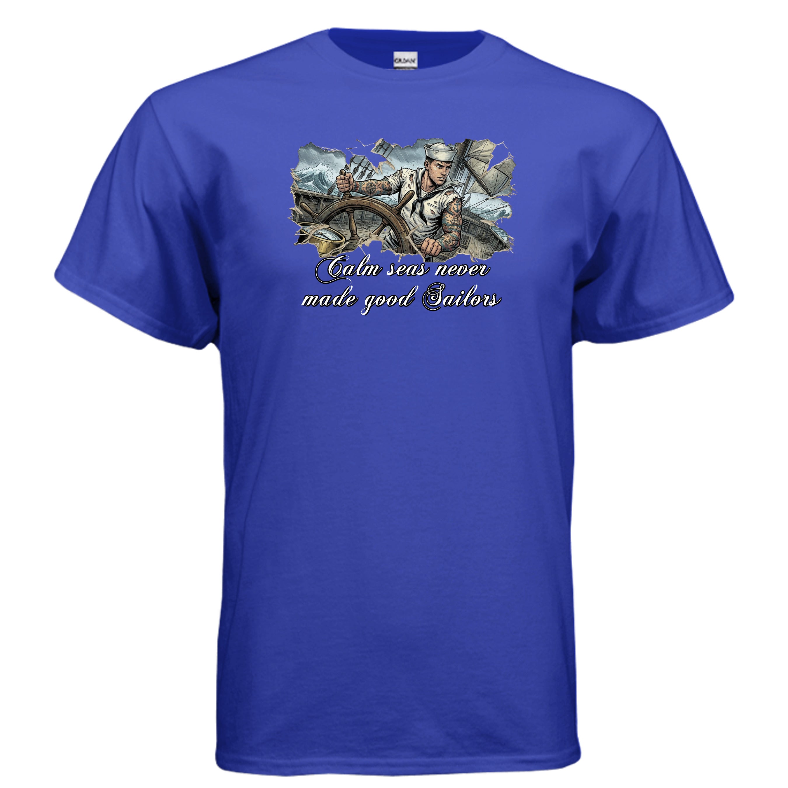 Good Sailors Are Made in Storms Vintage Shirt Anvil and Anthem }