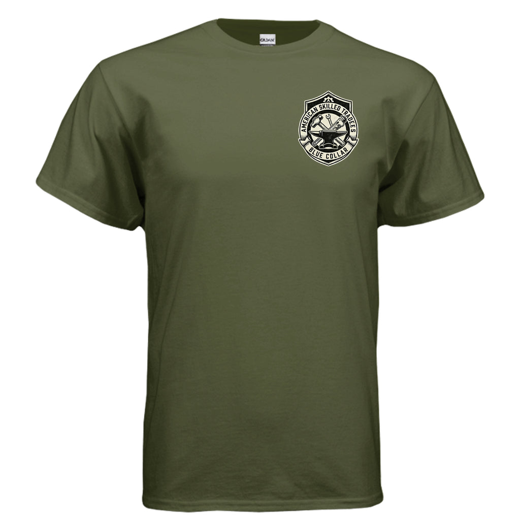 Lineman Tee – American Lineman Est. 1883 Power Grid Workwear Shirt Anvil and Anthem }