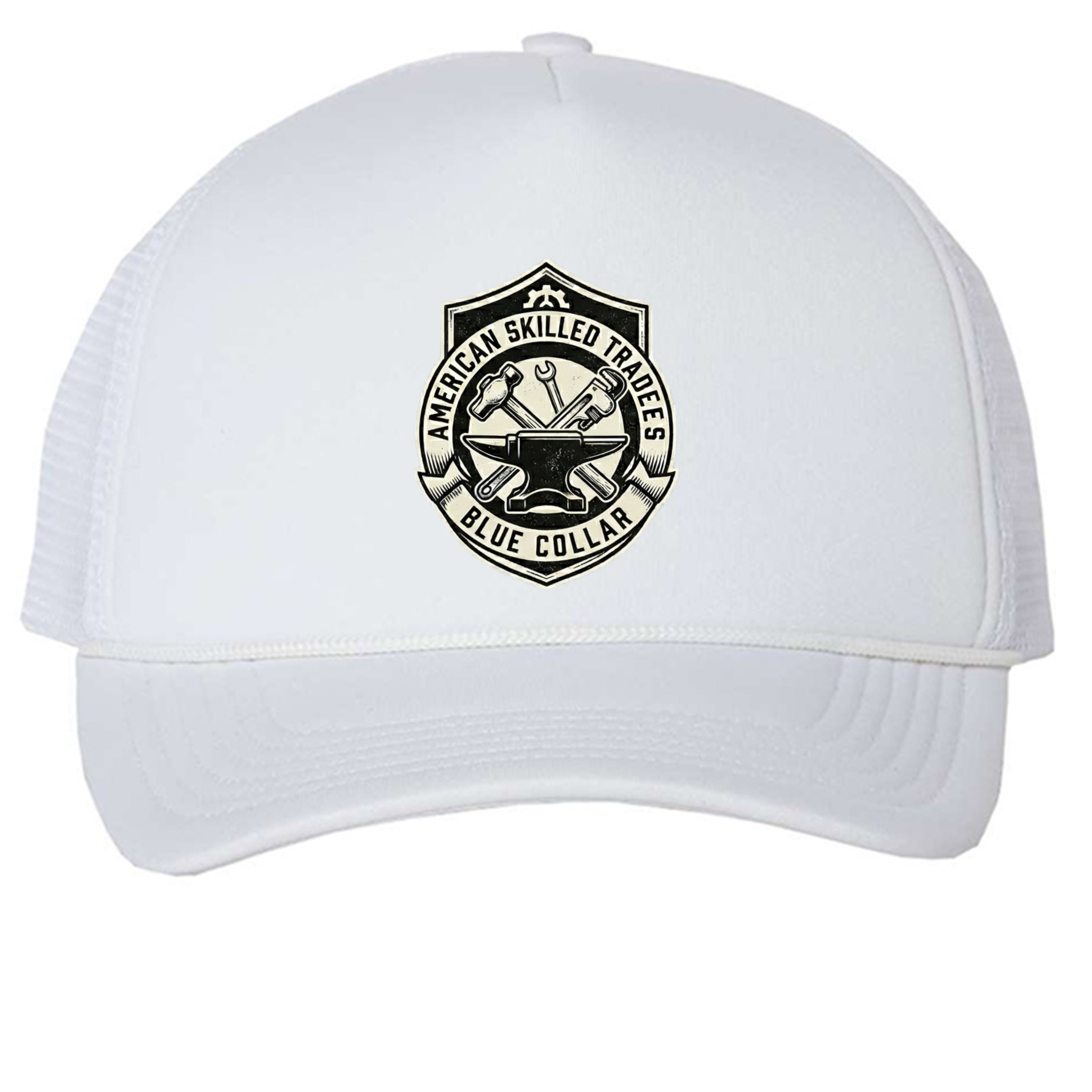 Blue Collar Hat – American Skilled Trade Anvil Workwear Cap Anvil and Anthem }