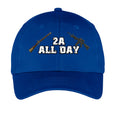 2A All Day Hat – Supporting the 2nd Amendment Anvil and Anthem }