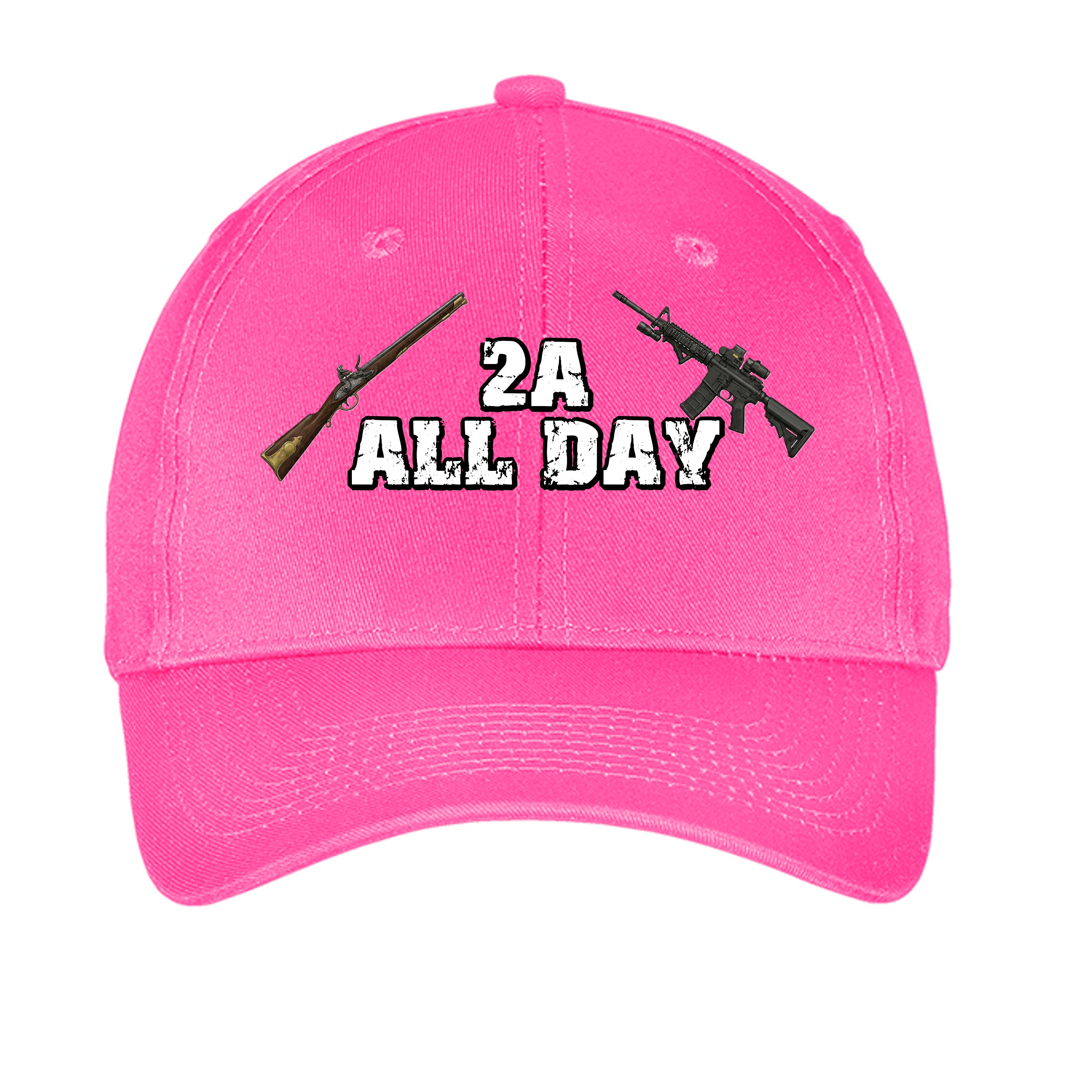 2A All Day Hat – Supporting the 2nd Amendment Anvil and Anthem }