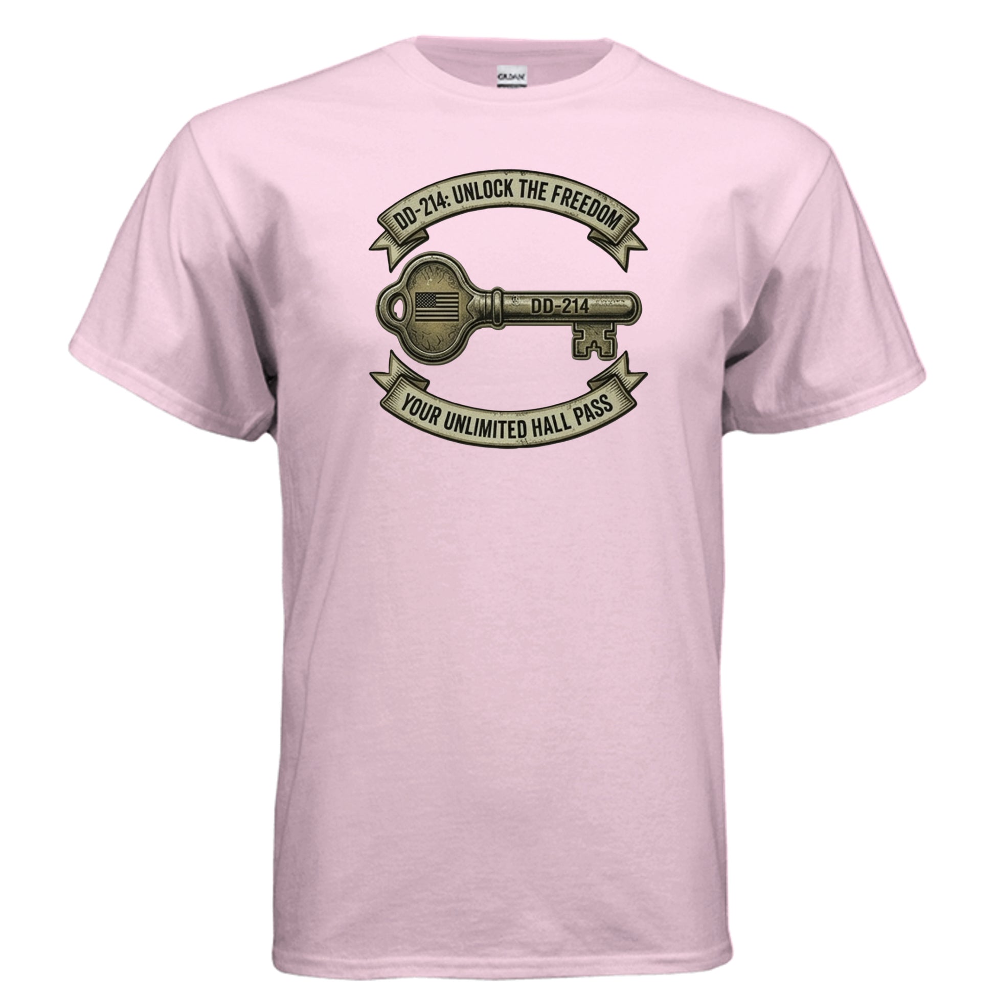 DD214 “Freedom Unlock” Tee – The Original Exit Pass for Legends {{ product_type }Anvil and Anthem }