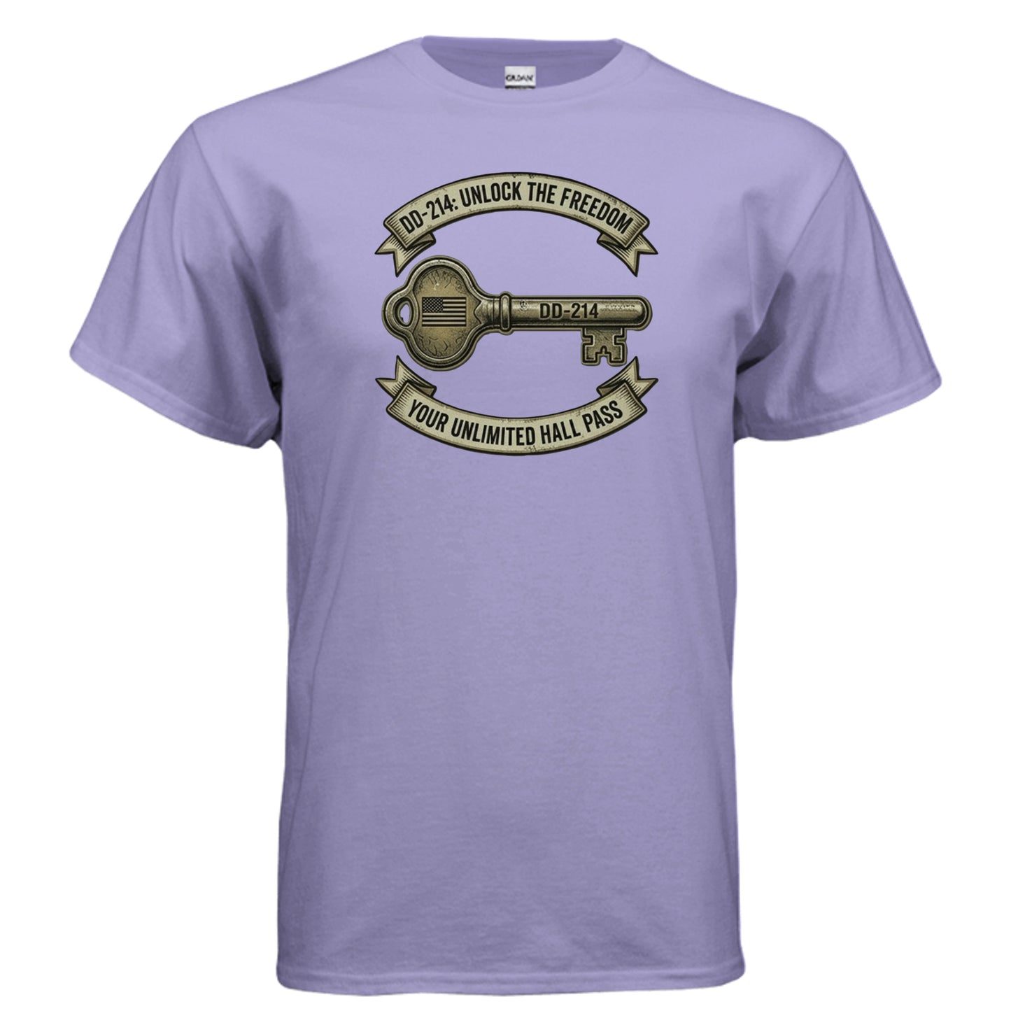 DD214 “Freedom Unlock” Tee – The Original Exit Pass for Legends {{ product_type }Anvil and Anthem }