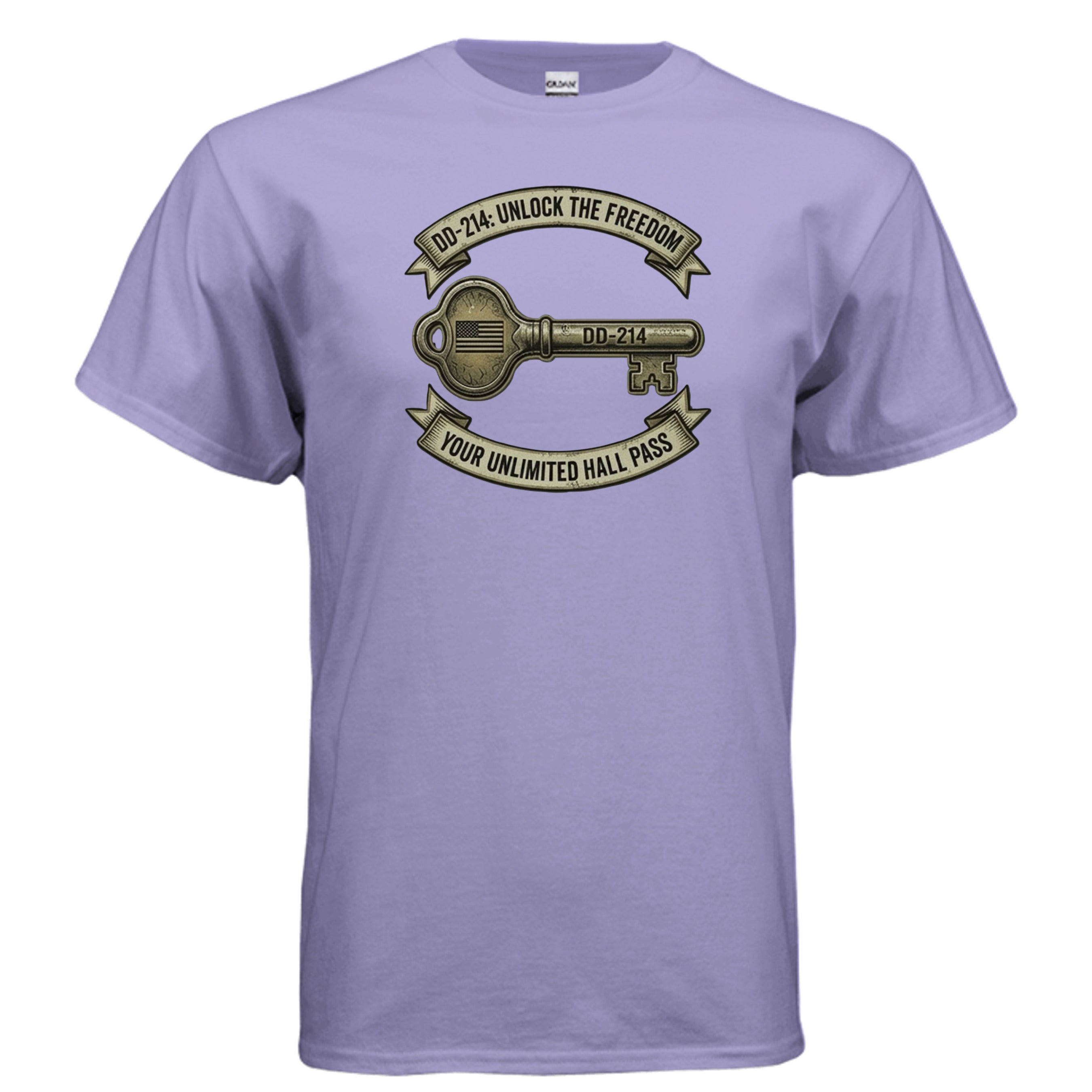 DD214 “Freedom Unlock” Tee – The Original Exit Pass for Legends Anvil and Anthem }