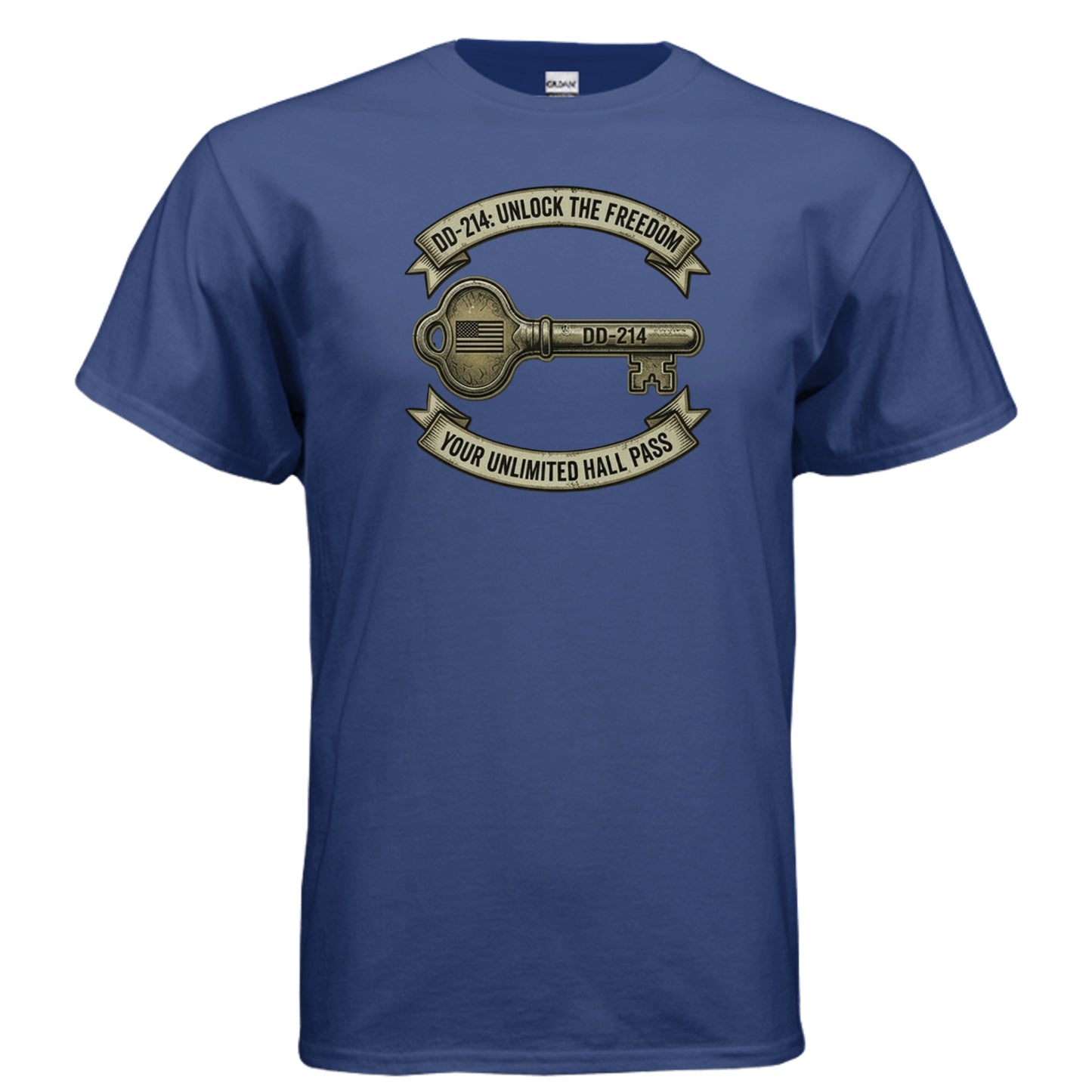 DD214 “Freedom Unlock” Tee – The Original Exit Pass for Legends {{ product_type }Anvil and Anthem }