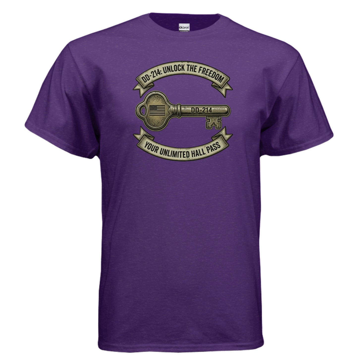 DD214 “Freedom Unlock” Tee – The Original Exit Pass for Legends {{ product_type }Anvil and Anthem }