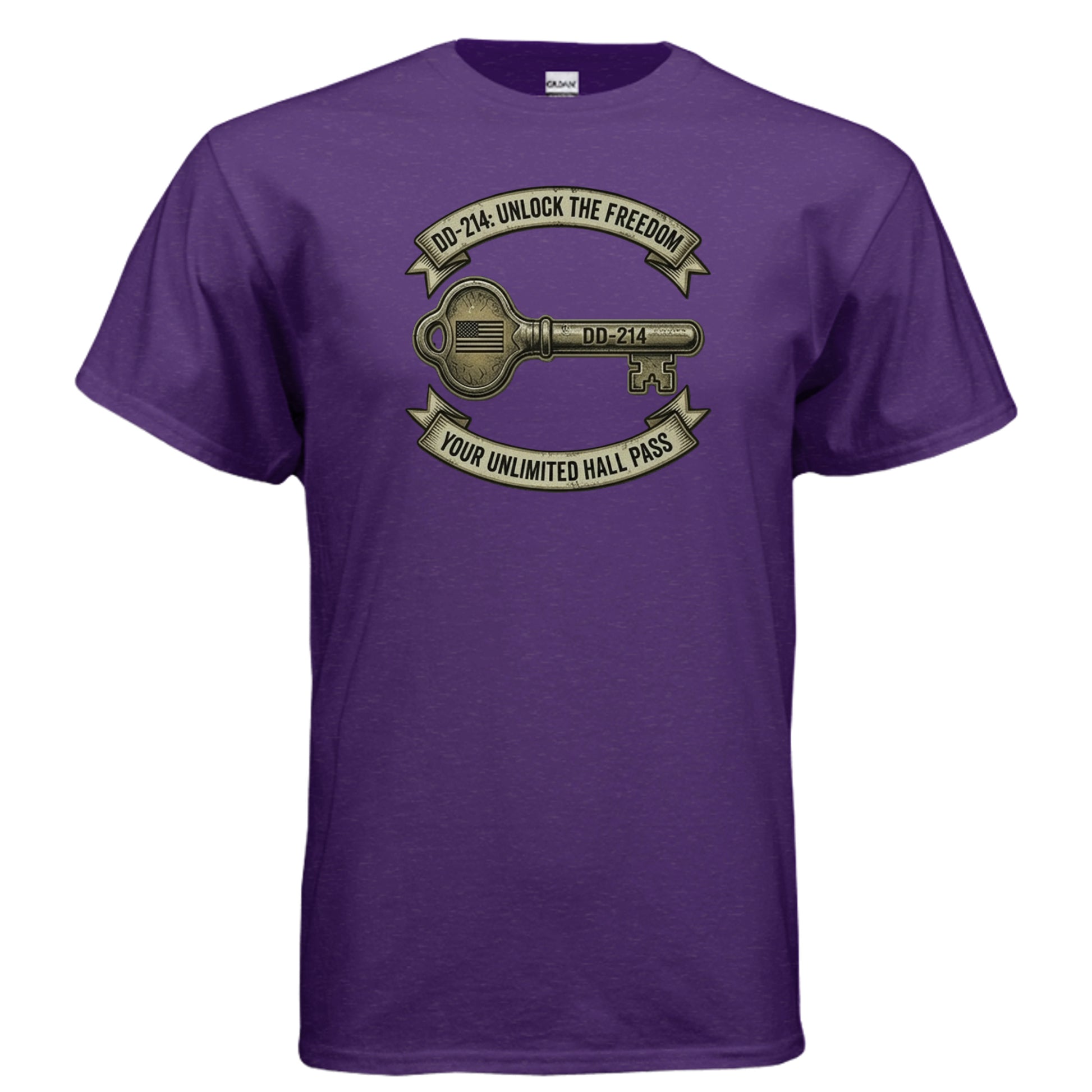 DD214 “Freedom Unlock” Tee – The Original Exit Pass for Legends {{ product_type }Anvil and Anthem }
