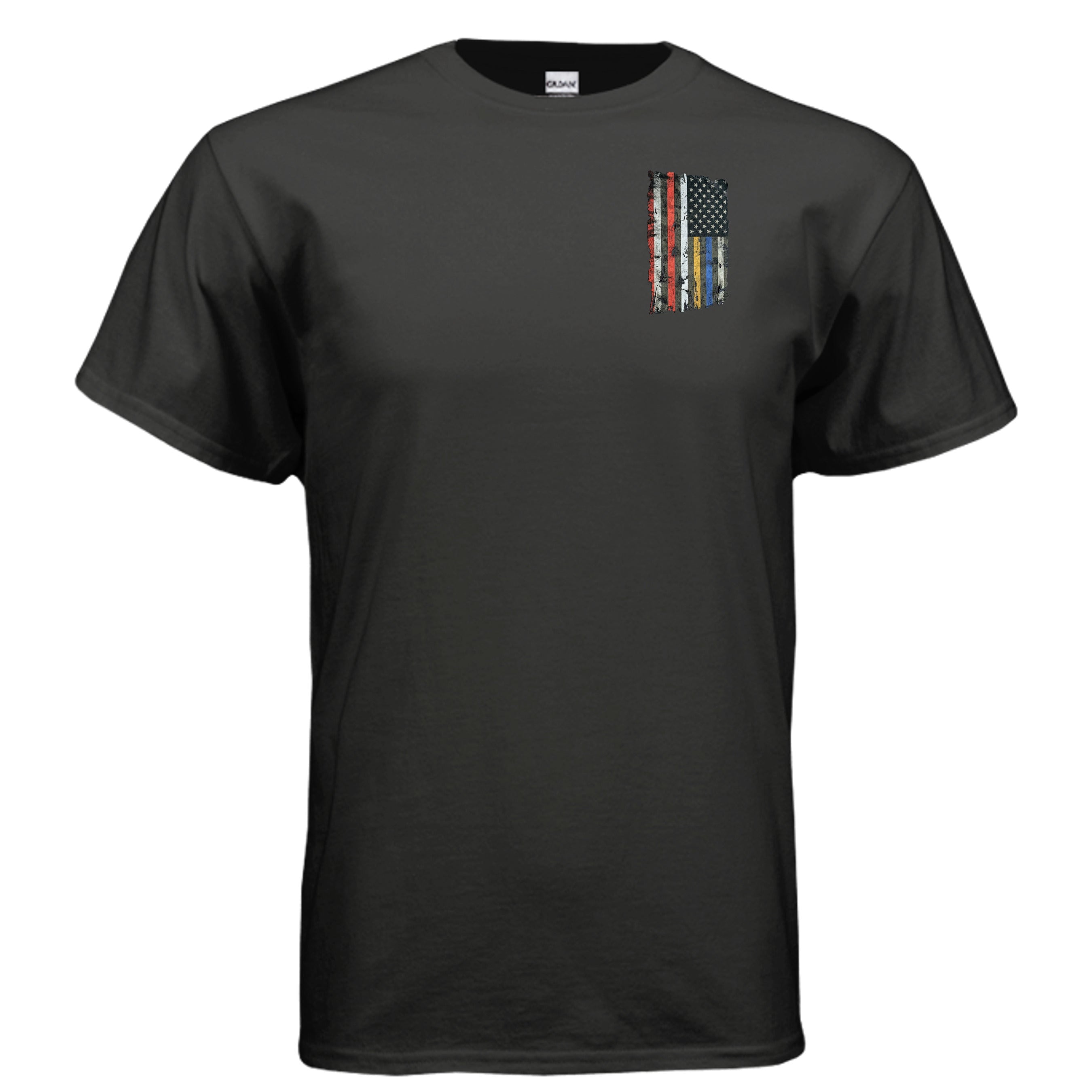 “Strength • Service • Sacrifice” First Responders Tee – All Heroes Edition Anvil and Anthem }