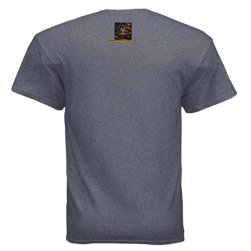 Sgt. H. Badger” Tactical Tee – Recoil Management Specialist Anvil and Anthem }