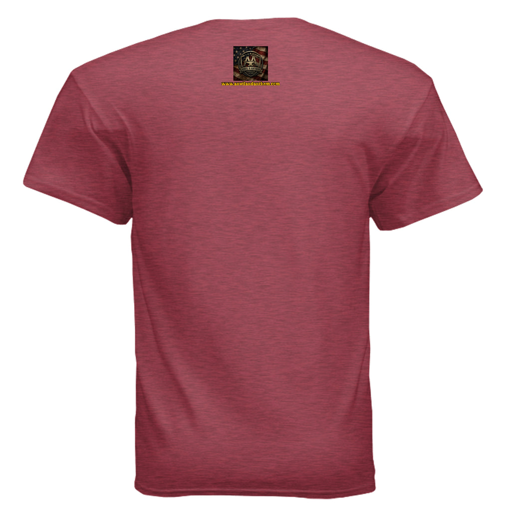 Sgt. H. Badger” Tactical Tee – Recoil Management Specialist Anvil and Anthem }