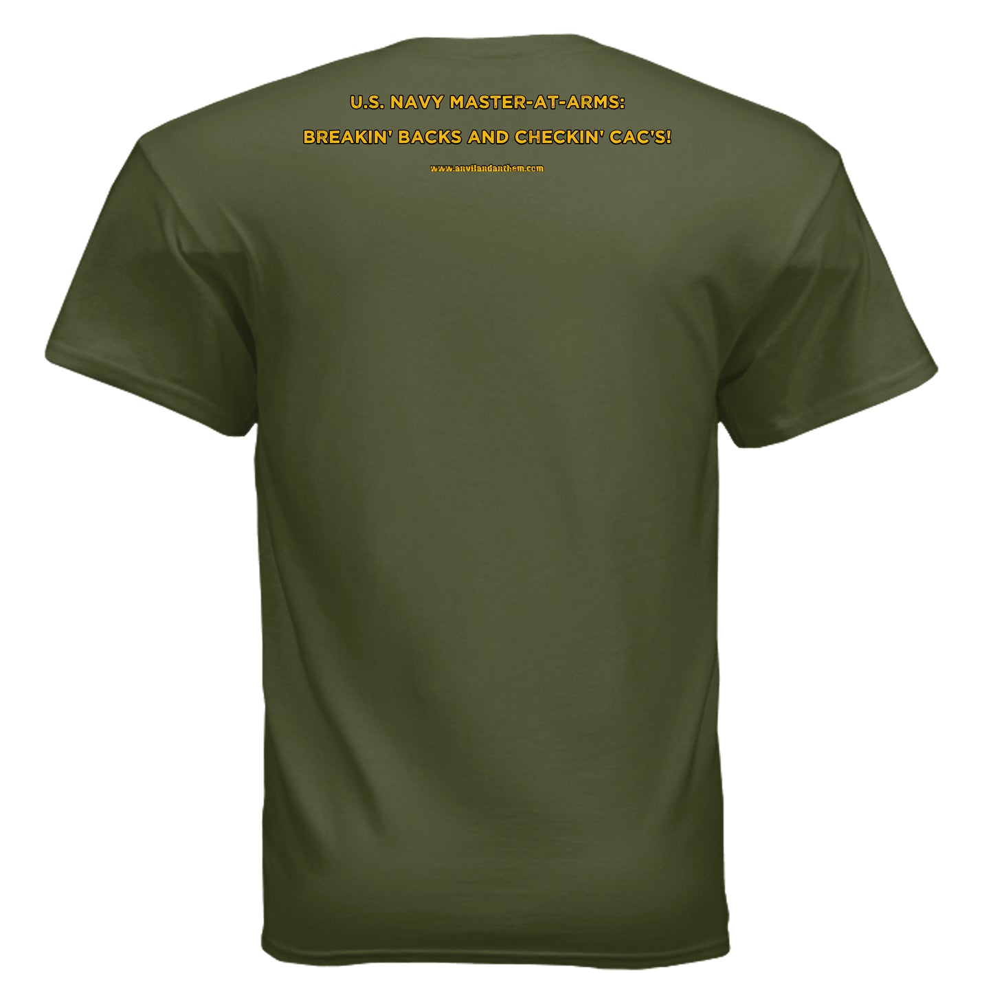 US Navy MAA “Master at Arms” Tee – Security & Discipline Edition {{ product_type }Anvil and Anthem }