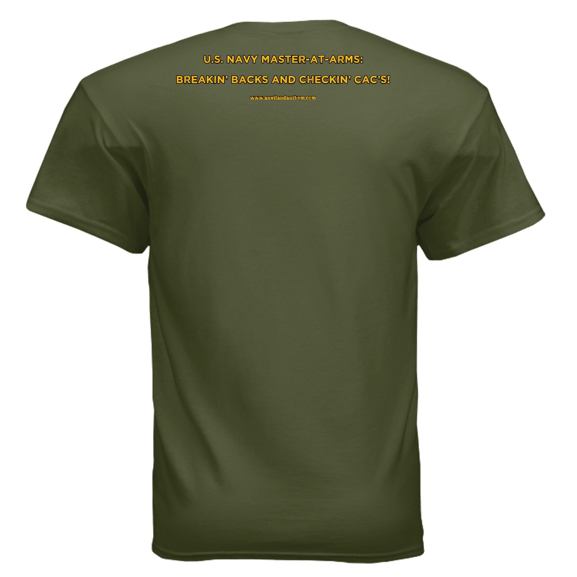 US Navy MAA “Master at Arms” Tee – Security & Discipline Edition {{ product_type }Anvil and Anthem }
