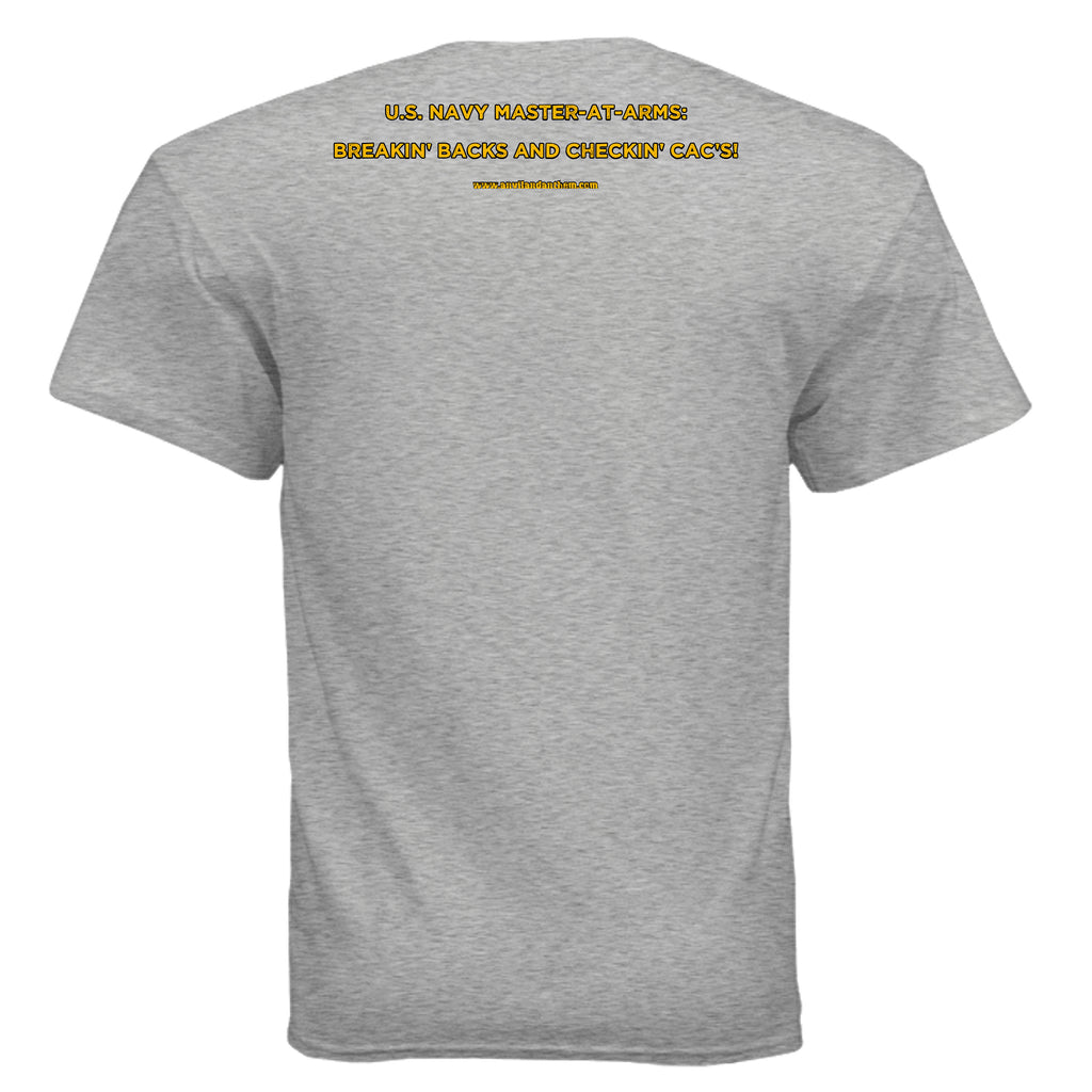 US Navy MAA “Master at Arms” Tee – Security & Discipline Edition Anvil and Anthem }