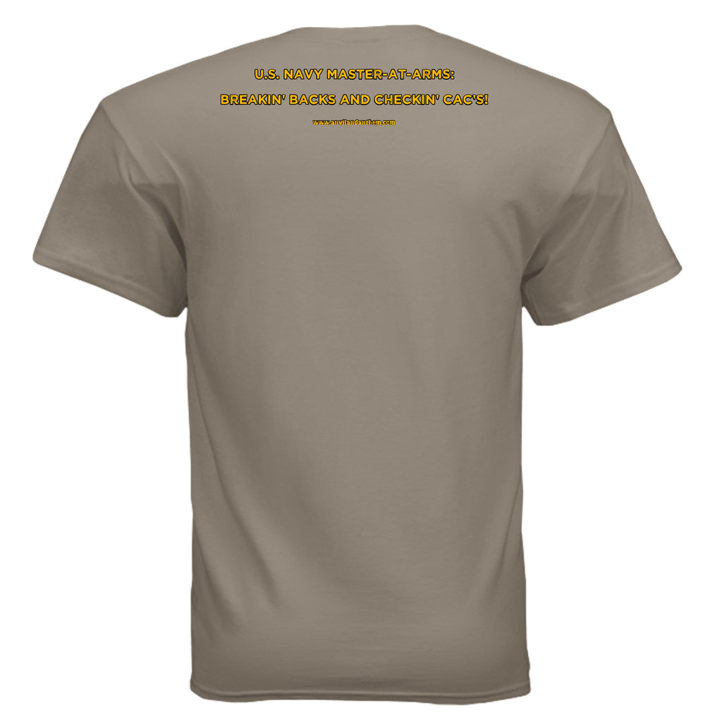 US Navy MAA “Master at Arms” Tee – Security & Discipline Edition Anvil and Anthem }