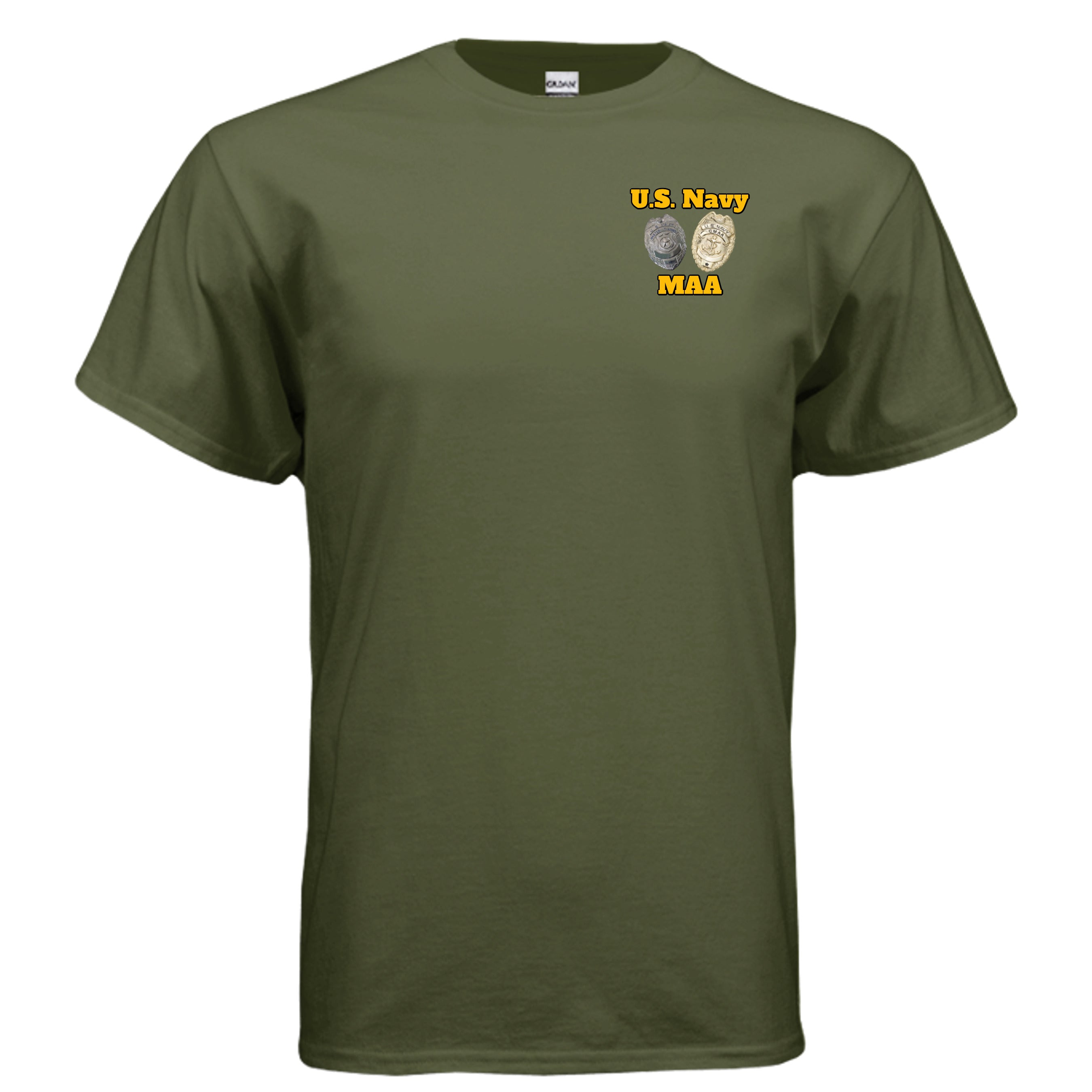US Navy MAA “Master at Arms” Tee – Security & Discipline Edition Anvil and Anthem }