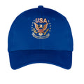 “Freedom & Strength” USA Eagle Dad Hat – American Patriot Edition Anvil and Anthem }