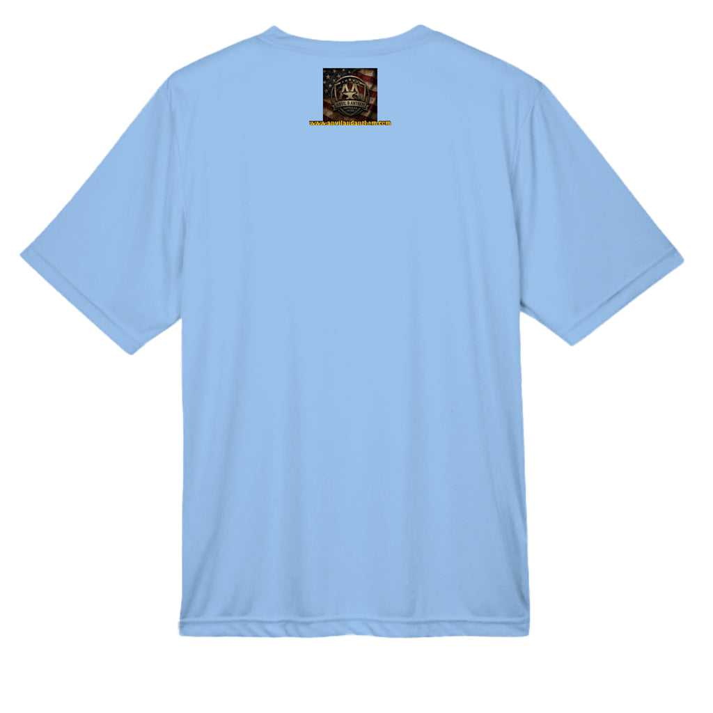 “Uncle Sam BBQ Edition” Performance Tee – America 250 Celebration Shirt Anvil and Anthem }