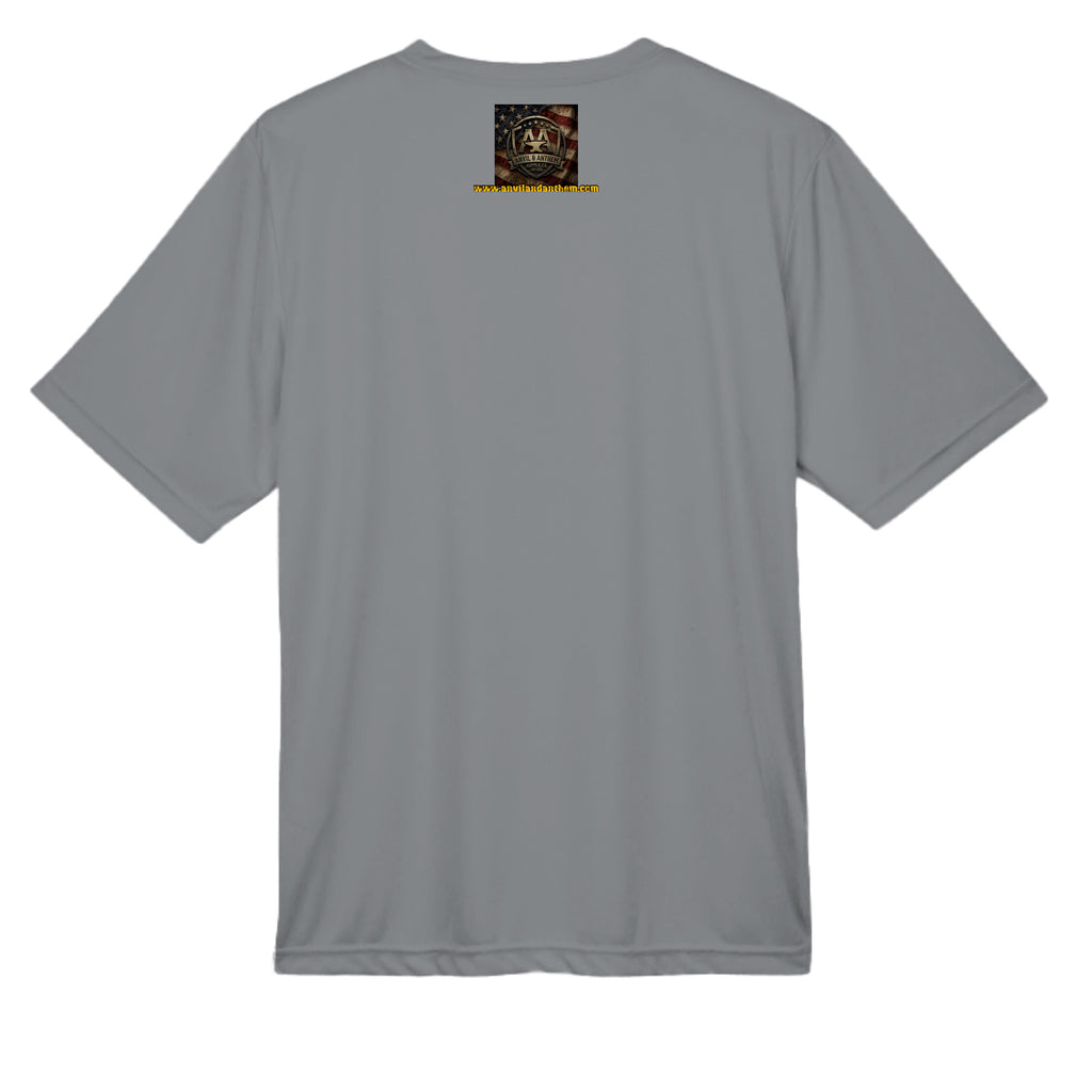 “Uncle Sam BBQ Edition” Performance Tee – America 250 Celebration Shirt Anvil and Anthem }