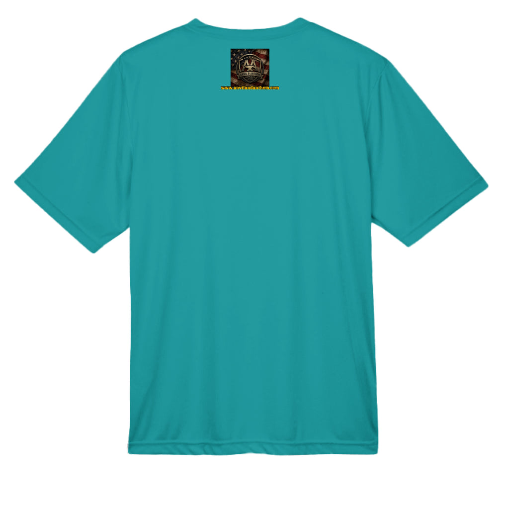 “Uncle Sam BBQ Edition” Performance Tee – America 250 Celebration Shirt Anvil and Anthem }