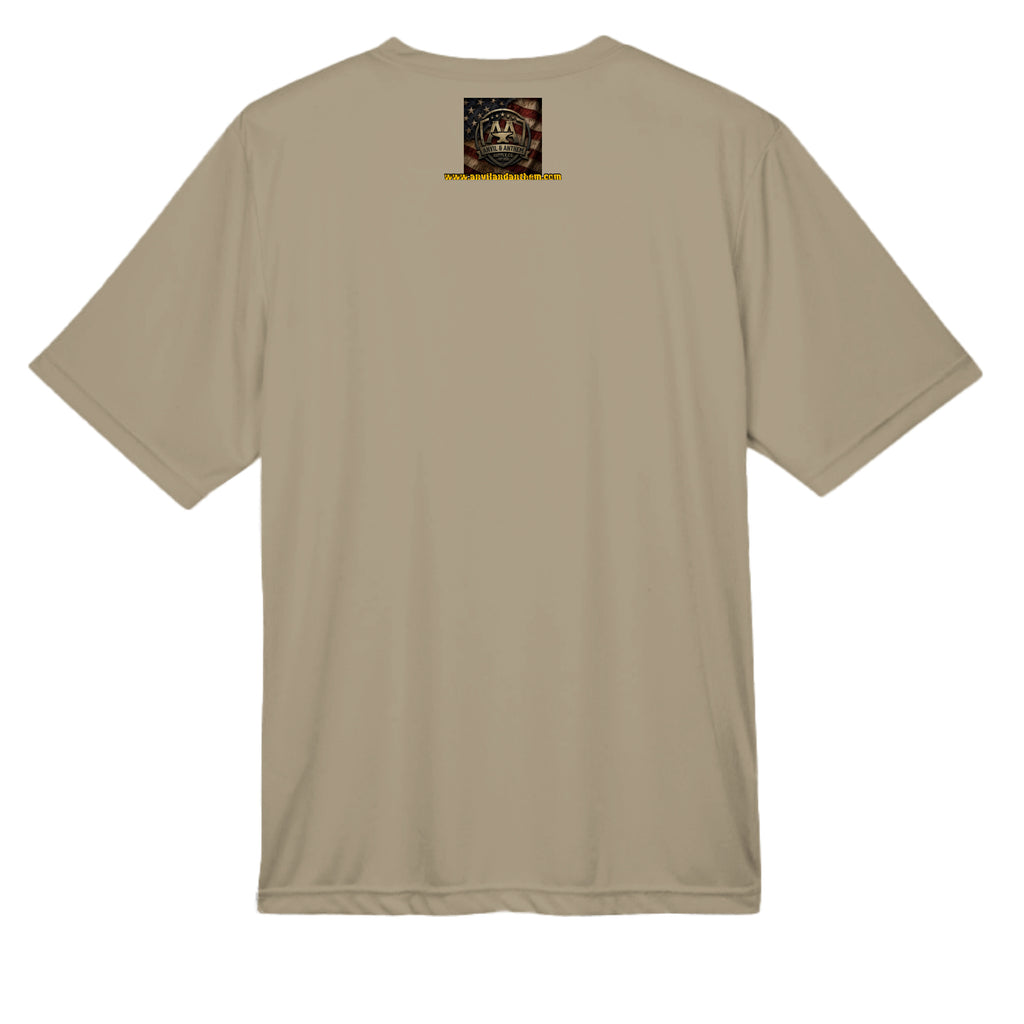 “Uncle Sam BBQ Edition” Performance Tee – America 250 Celebration Shirt Anvil and Anthem }