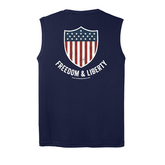Freedom & Liberty America 250 Tank Top | Patriotic USA Heritage Tank {{ product_type }Anvil and Anthem }