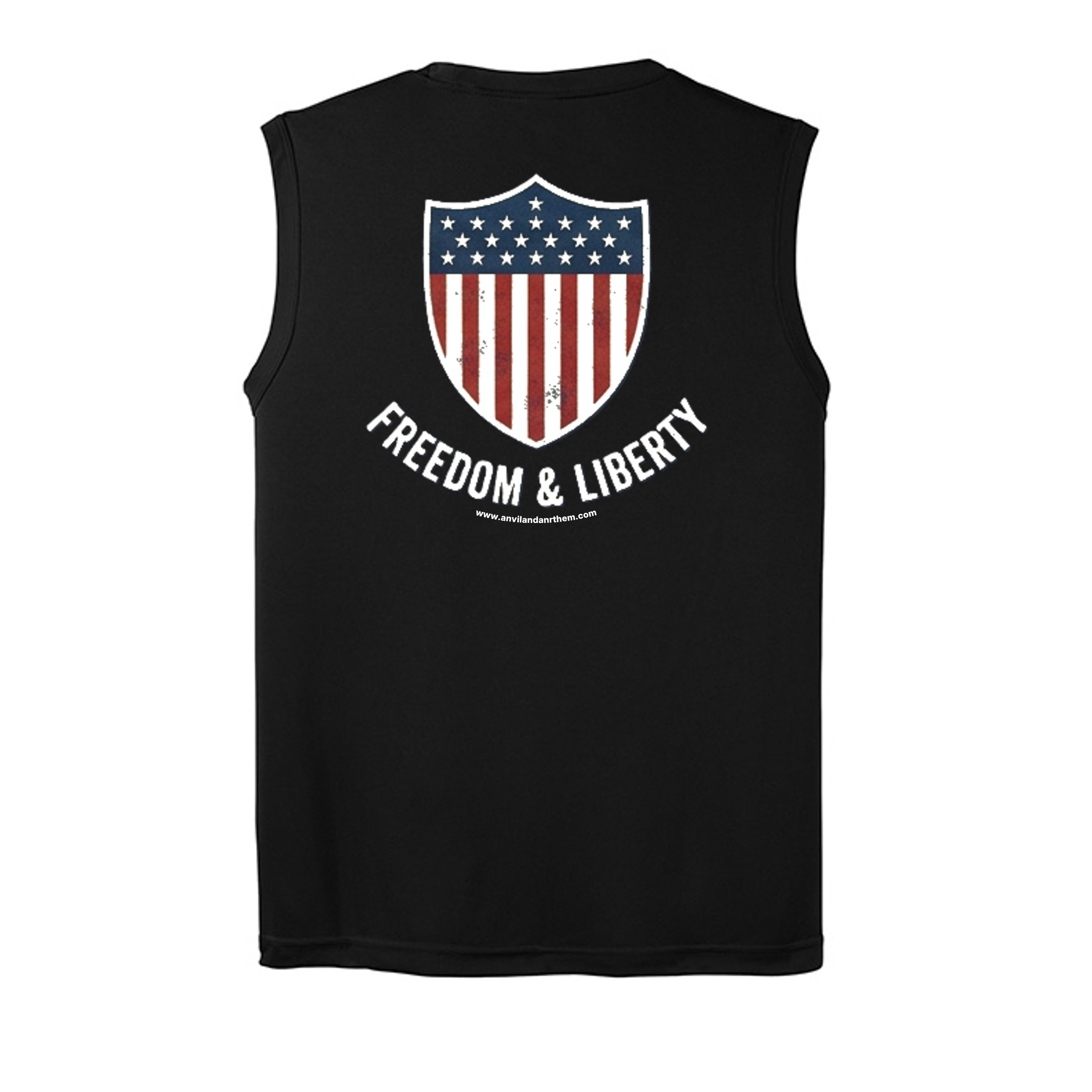 Freedom & Liberty America 250 Tank Top | Patriotic USA Heritage Tank Anvil and Anthem }