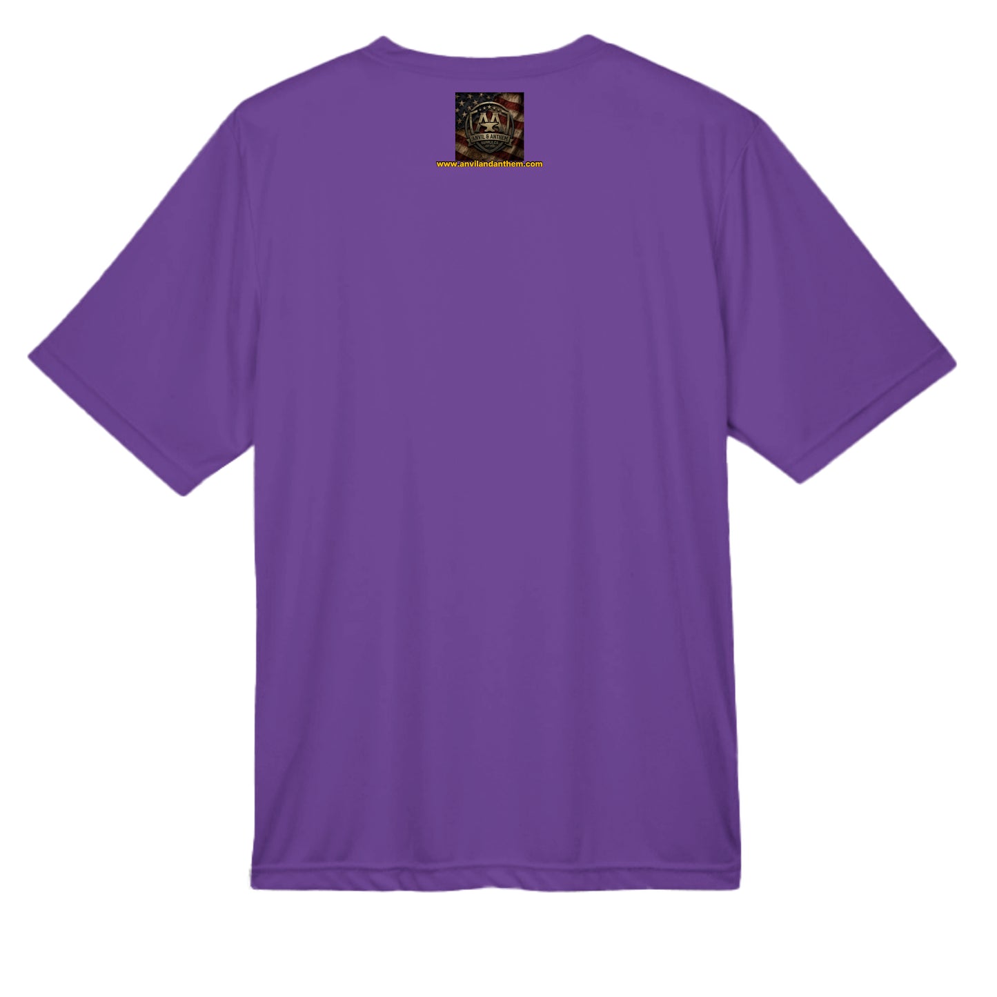 Stars & Stripes American Eagle Performance Wicking Tee | Patriotic USA Athletic Shirt (Est. 1776) {{ product_type }Anvil and Anthem }