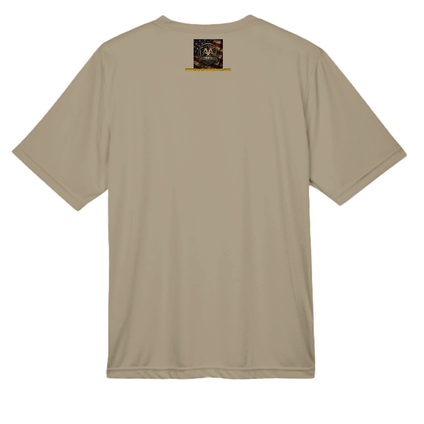 Stars & Stripes American Eagle Performance Wicking Tee | Patriotic USA Athletic Shirt (Est. 1776) {{ product_type }Anvil and Anthem }